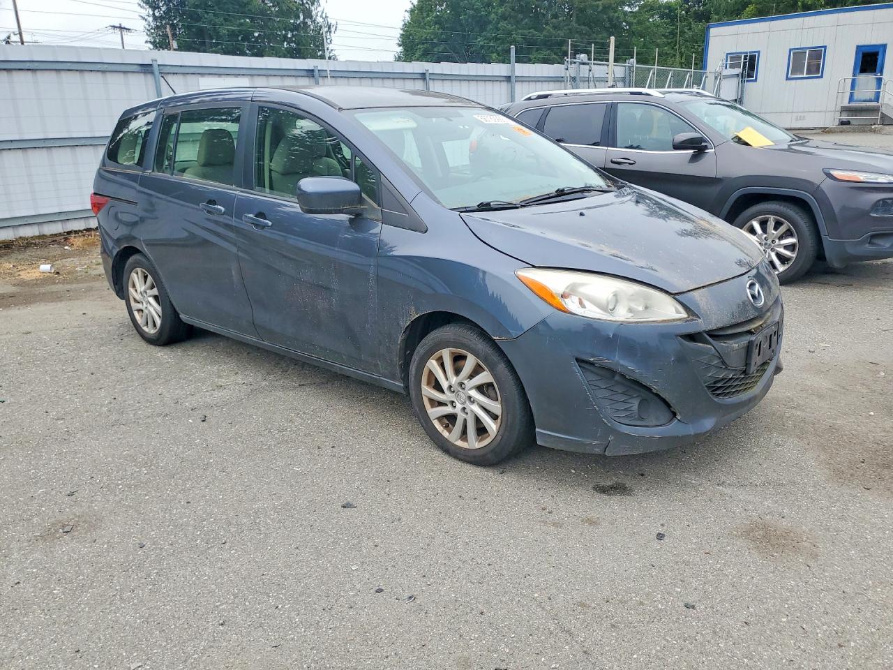 2012 Mazda 5 Gray vin: JM1CW2BL7C0132126