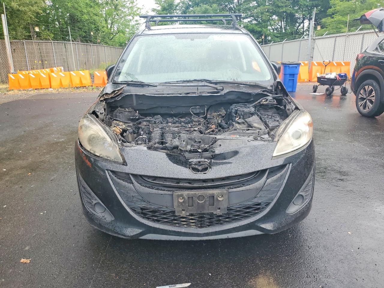 2012 Mazda 5 Black vin: JM1CW2BL7C0132837