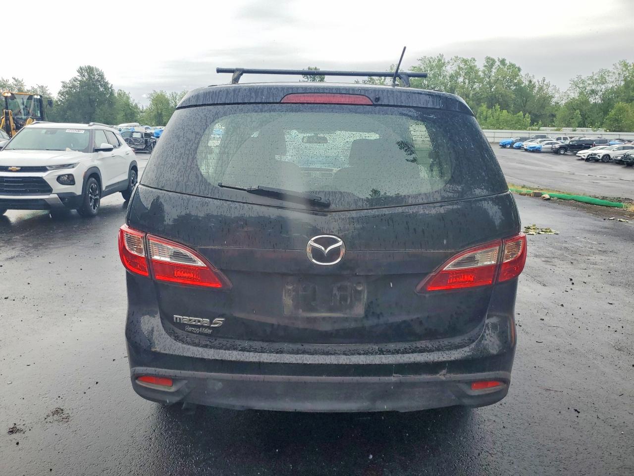 2012 Mazda 5 Black vin: JM1CW2BL7C0132837