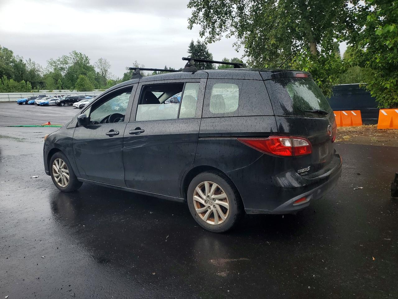 2012 Mazda 5 Black vin: JM1CW2BL7C0132837