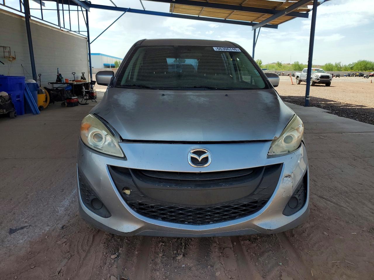 2012 Mazda 5 Серый vin: JM1CW2BL7C0133471