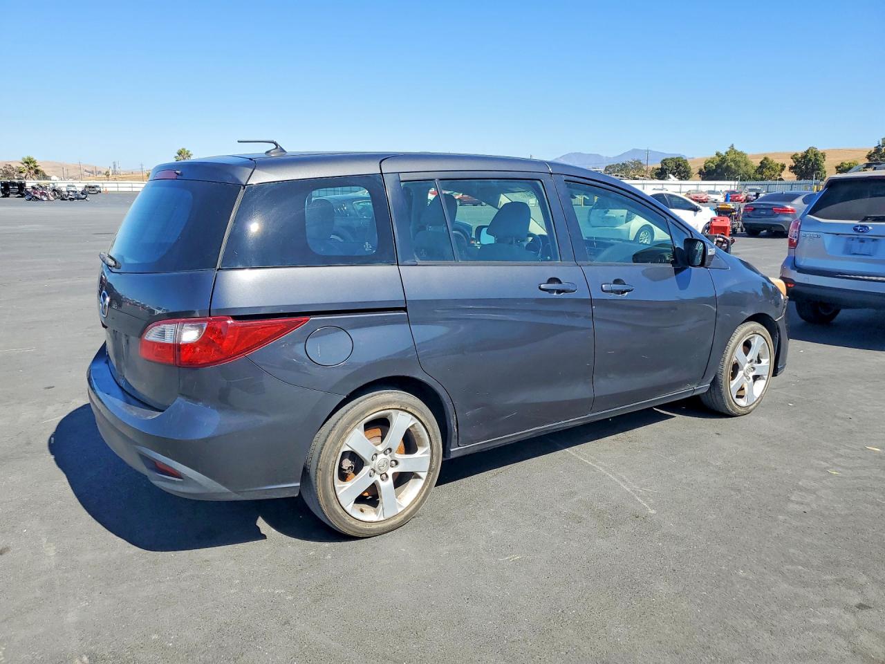 2013 Mazda 5 Black vin: JM1CW2BL7D0152443