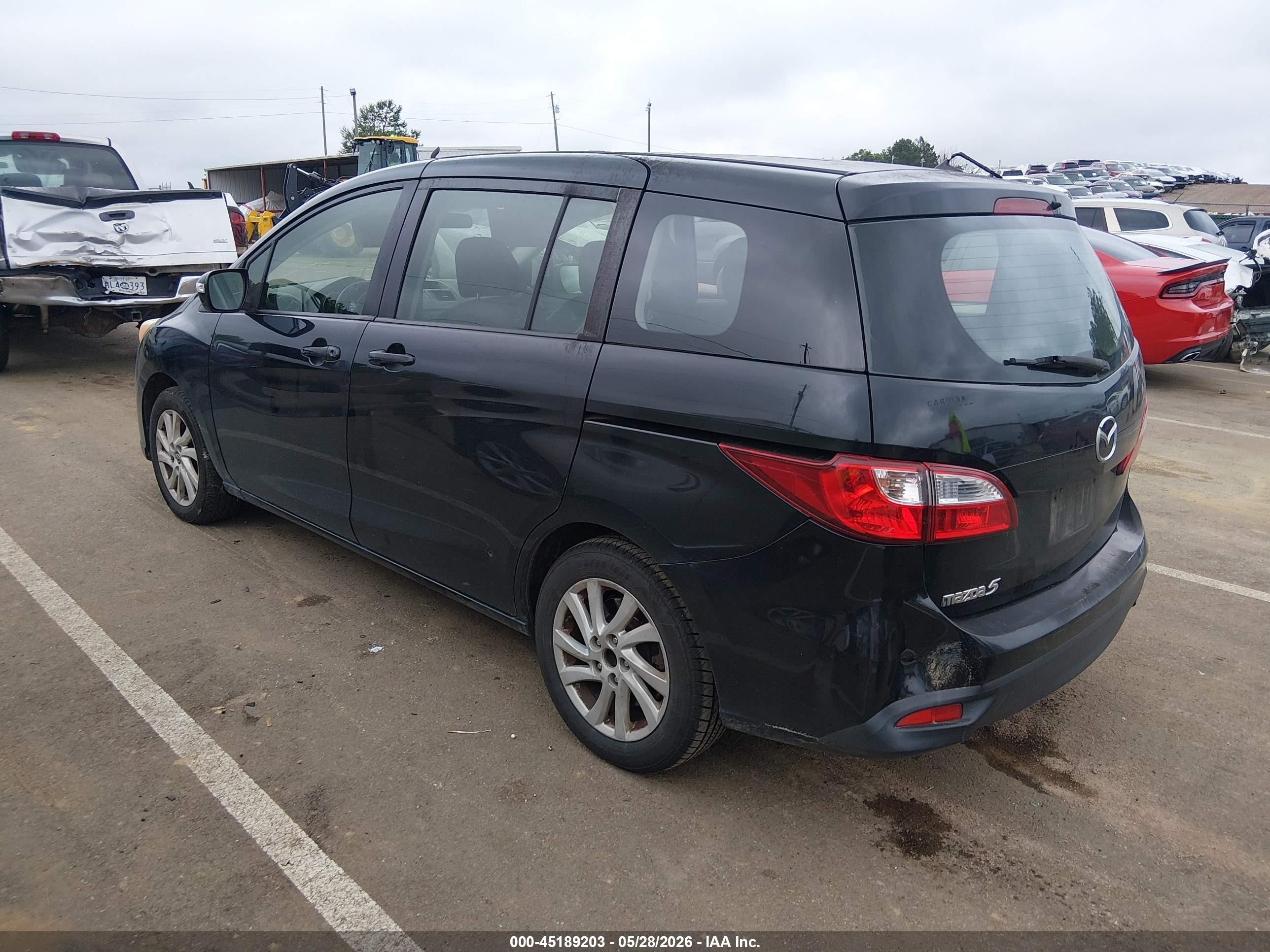 2013 Mazda Mazda5 Sport Black vin: JM1CW2BL7D0155293