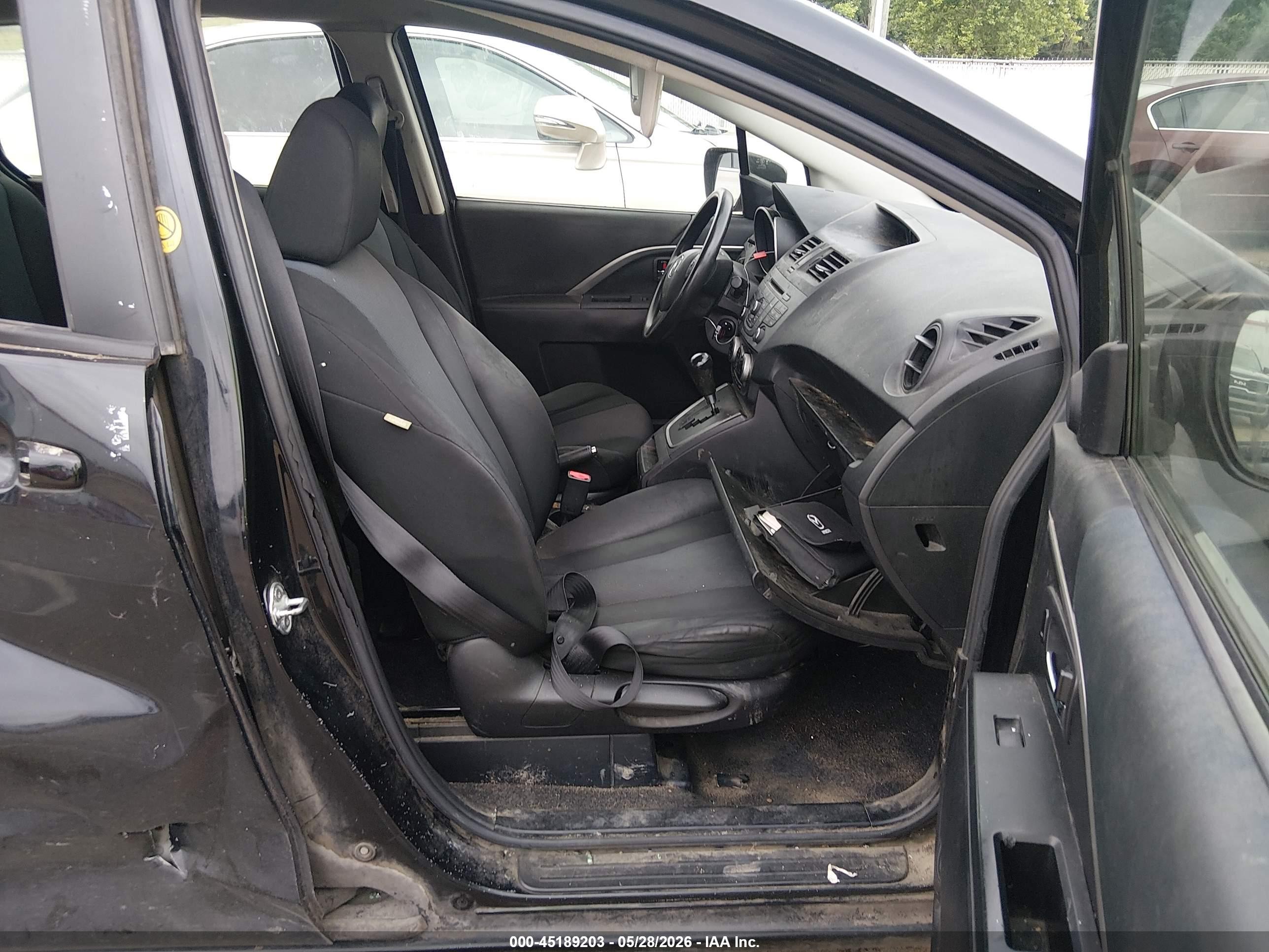 2013 Mazda Mazda5 Sport Black vin: JM1CW2BL7D0155293