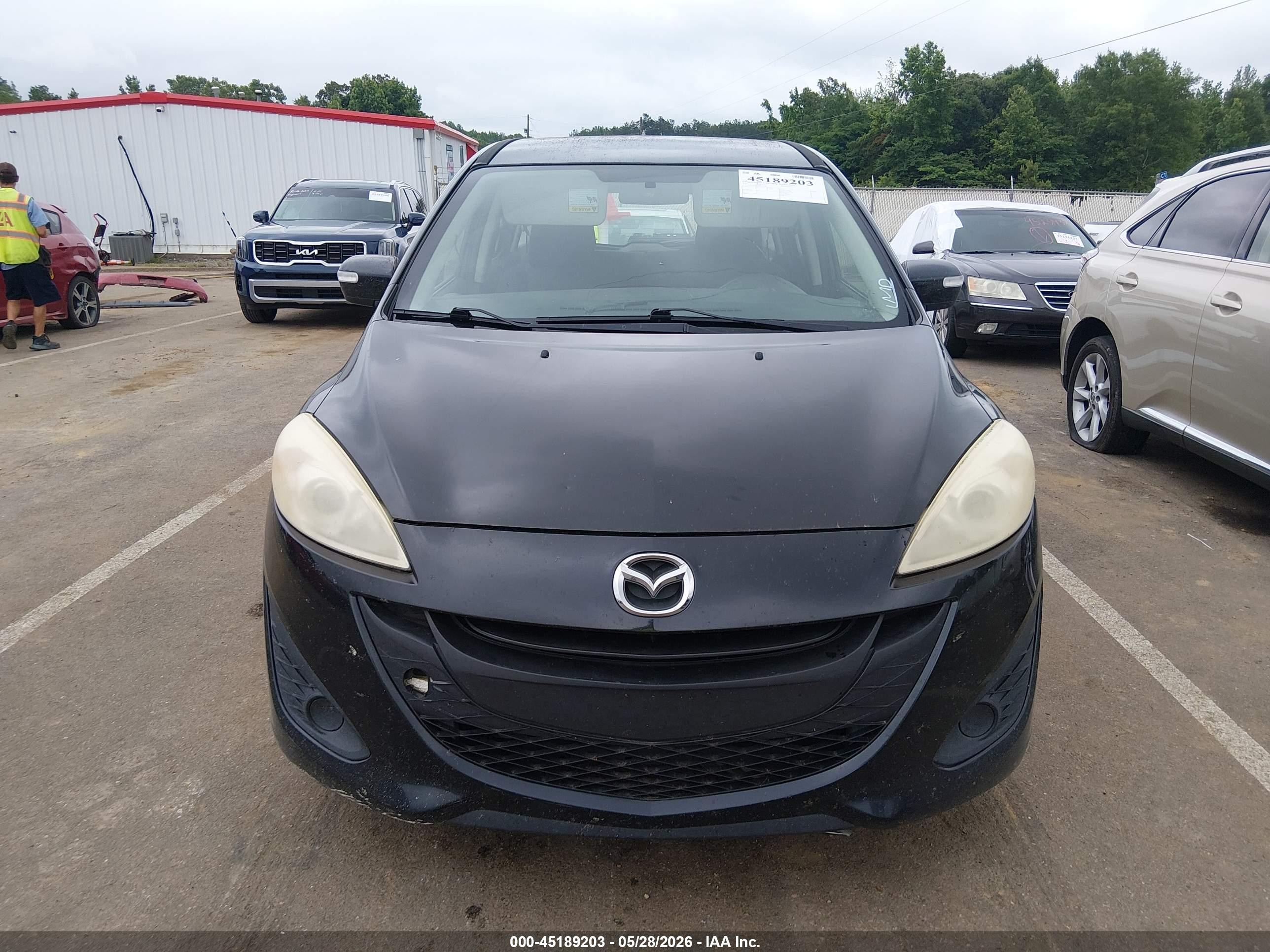 2013 Mazda Mazda5 Sport Black vin: JM1CW2BL7D0155293