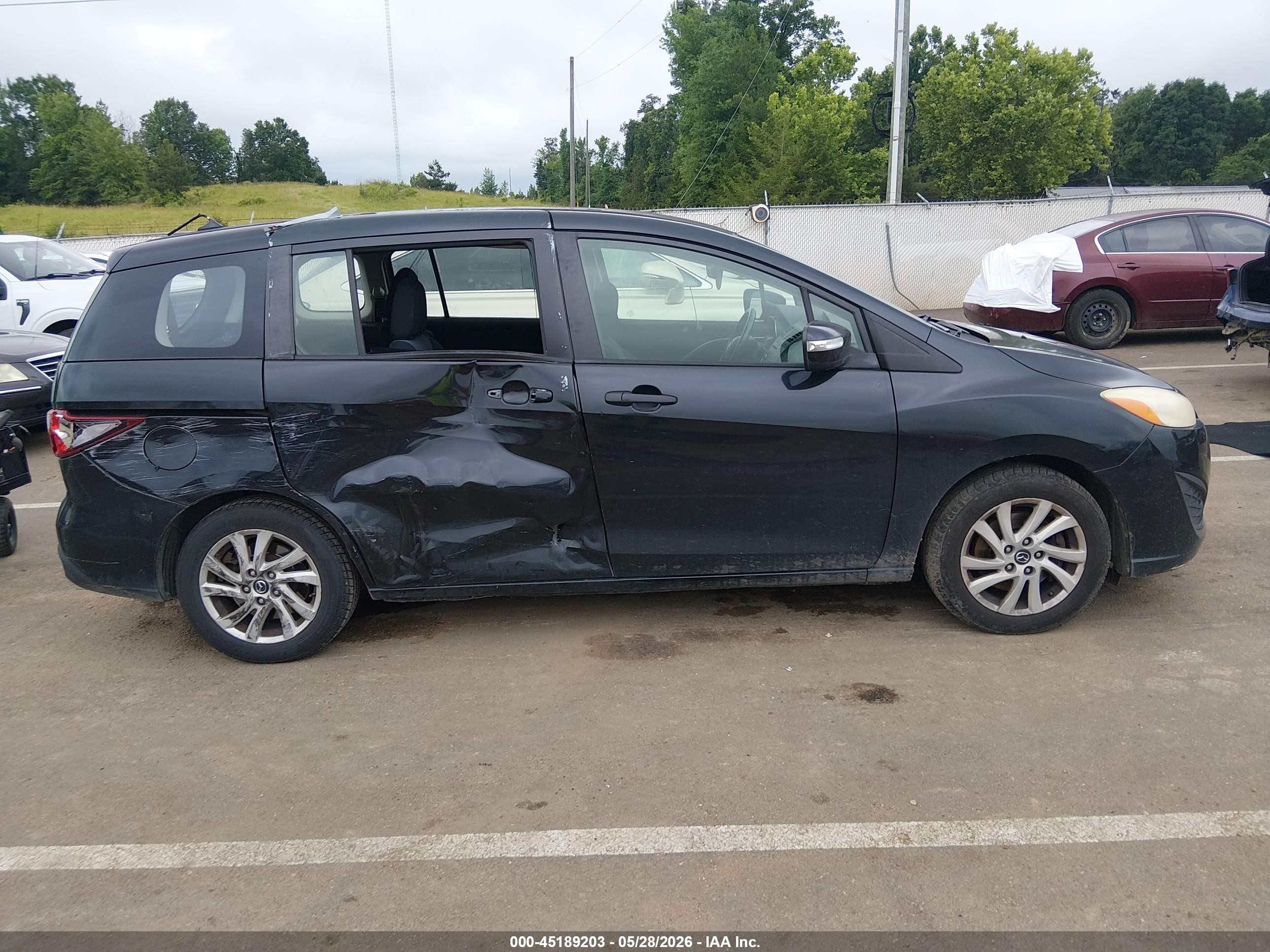 2013 Mazda Mazda5 Sport Black vin: JM1CW2BL7D0155293