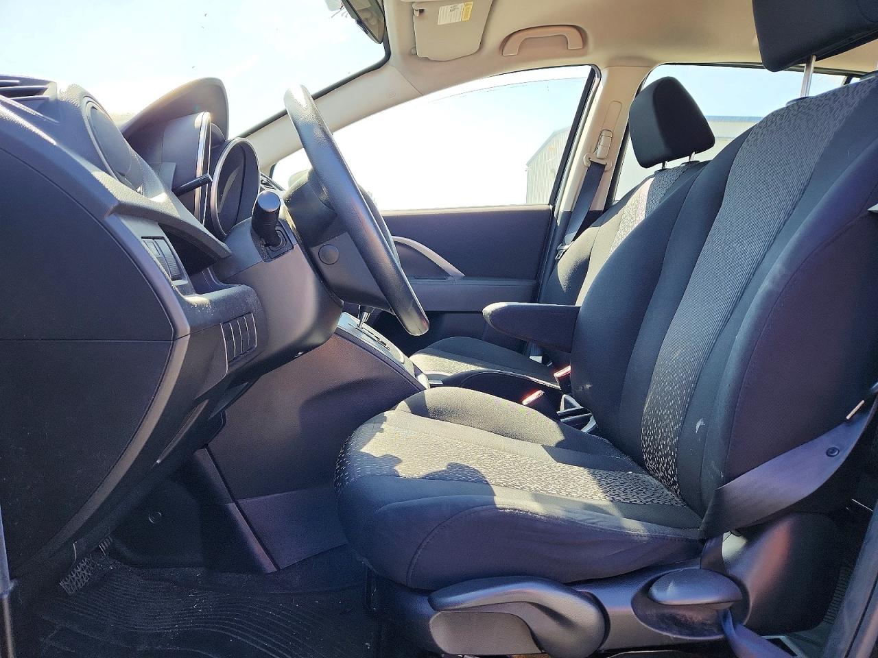 2012 Mazda 5 Black vin: JM1CW2BL8C0109695