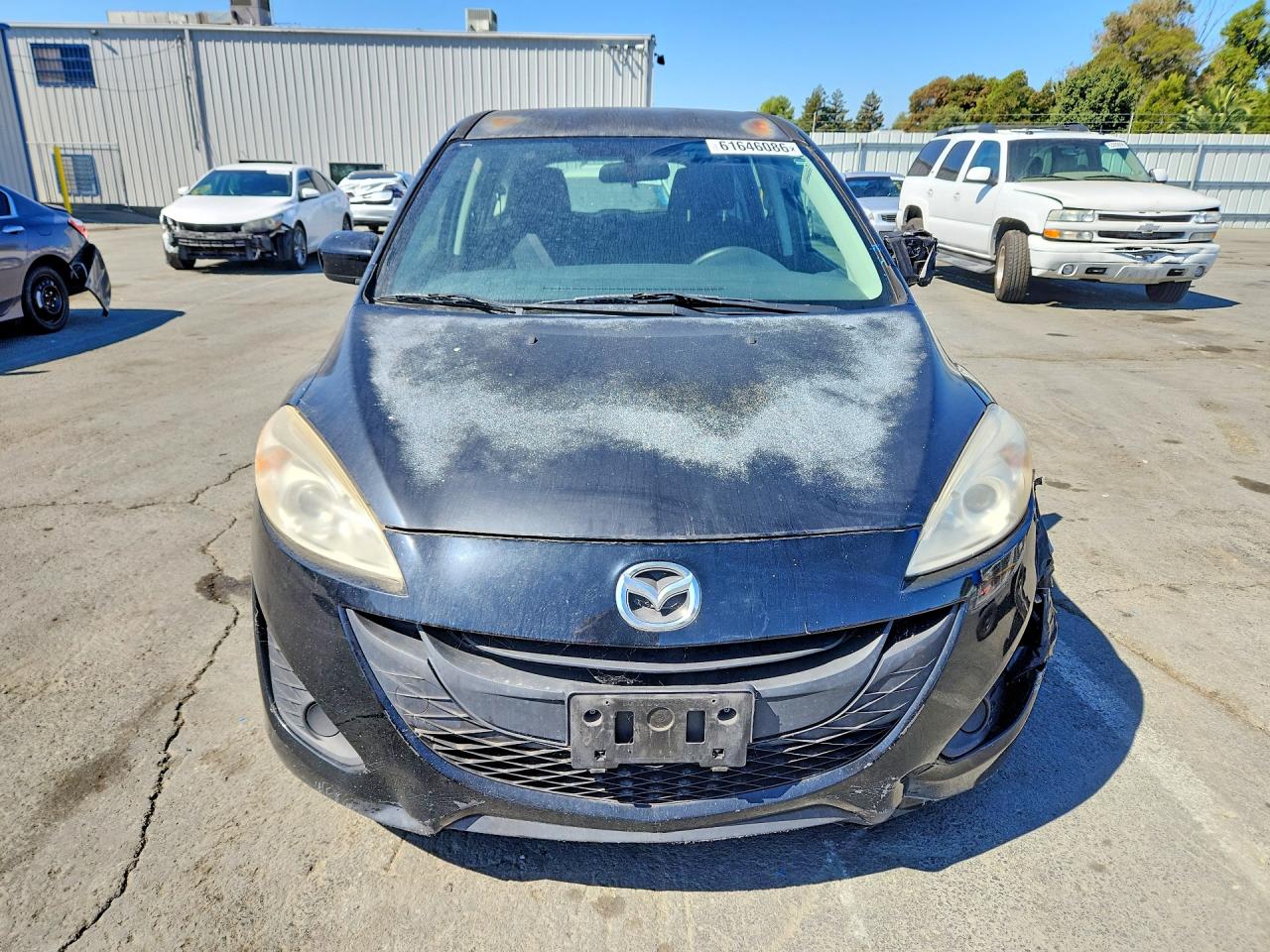 2012 Mazda 5 Black vin: JM1CW2BL8C0109695