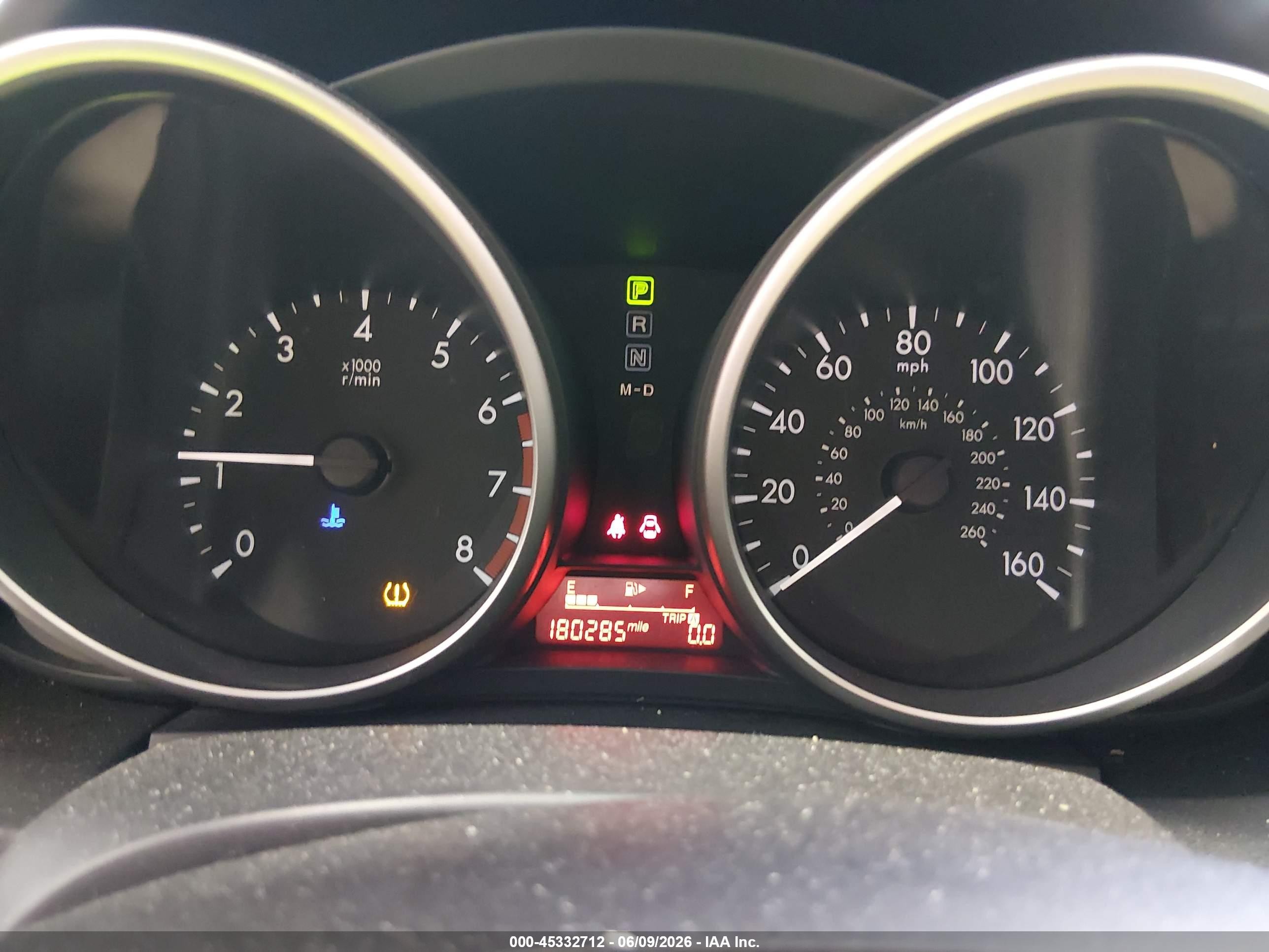 2012 Mazda Mazda5 Sport Burgundy vin: JM1CW2BL8C0117750