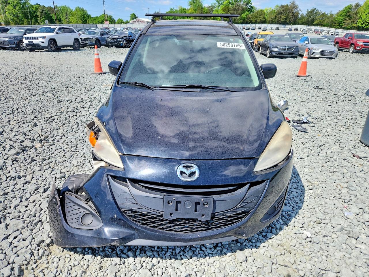 2012 Mazda 5 Black vin: JM1CW2BL8C0127985