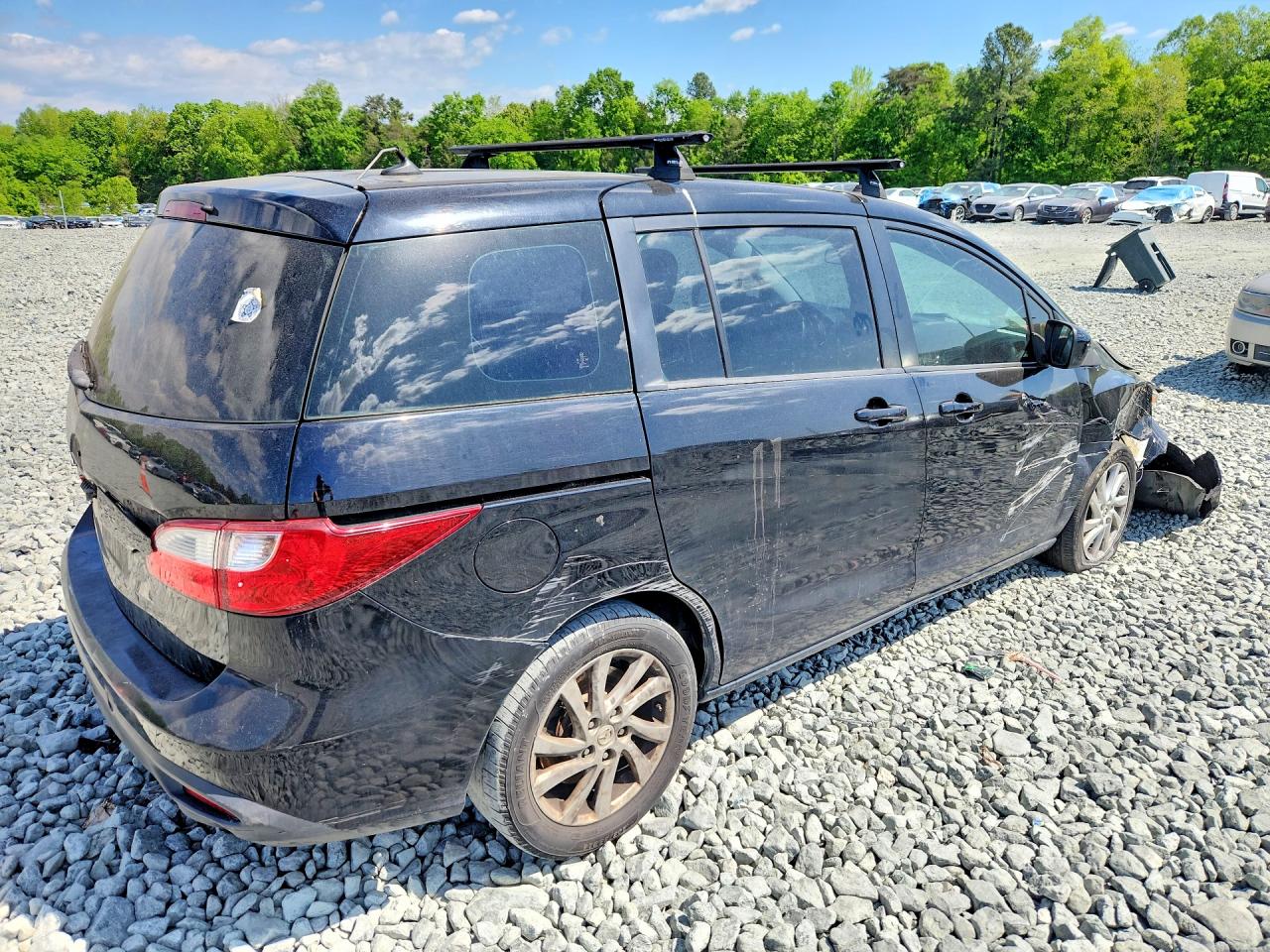 2012 Mazda 5 Black vin: JM1CW2BL8C0127985