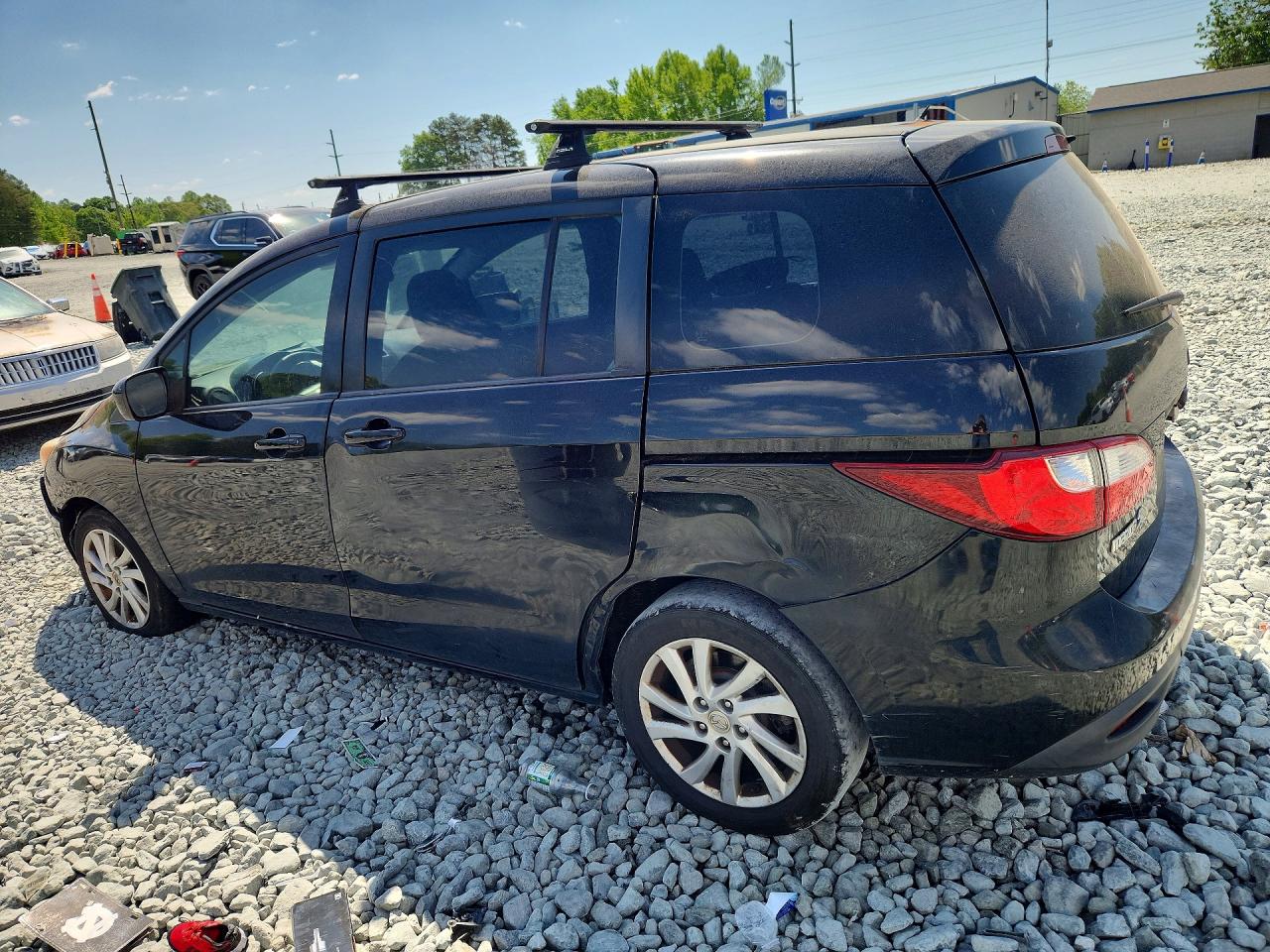 2012 Mazda 5 Black vin: JM1CW2BL8C0127985
