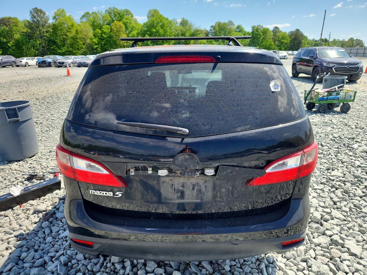 2012 Mazda 5 Black vin: JM1CW2BL8C0127985