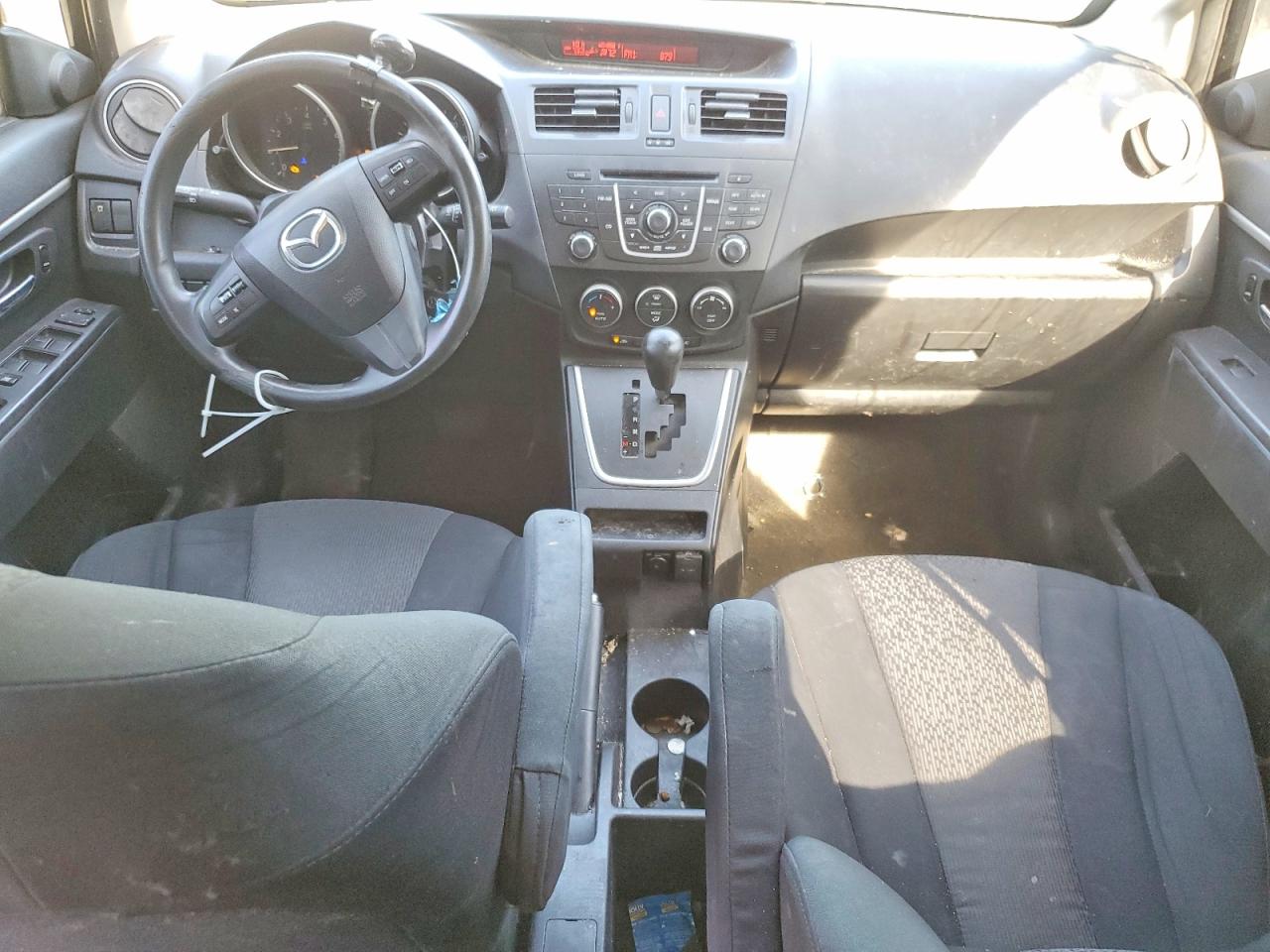2012 Mazda 5 Black vin: JM1CW2BL8C0127985