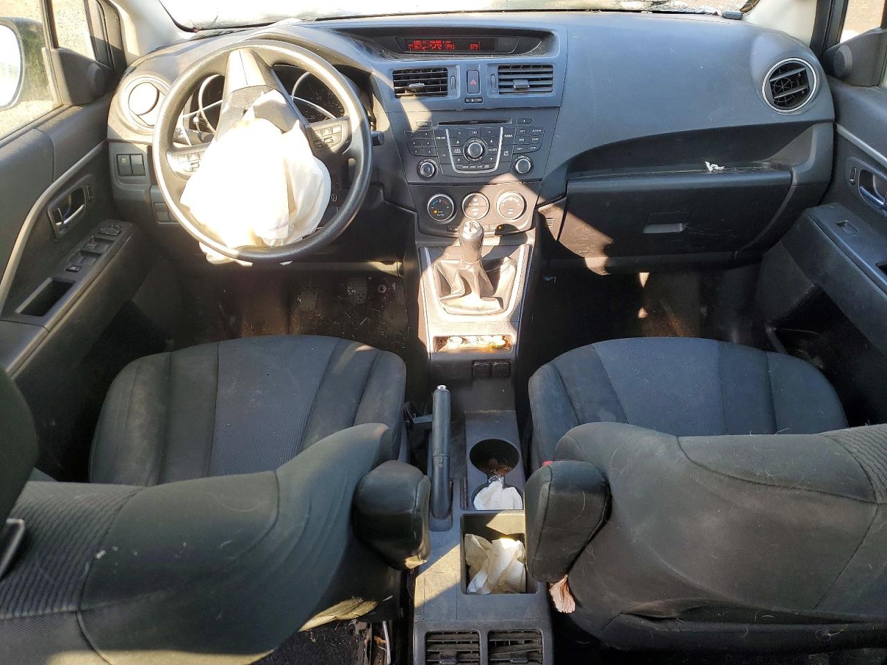 2013 Mazda 5 Silver vin: JM1CW2BL8D0158106