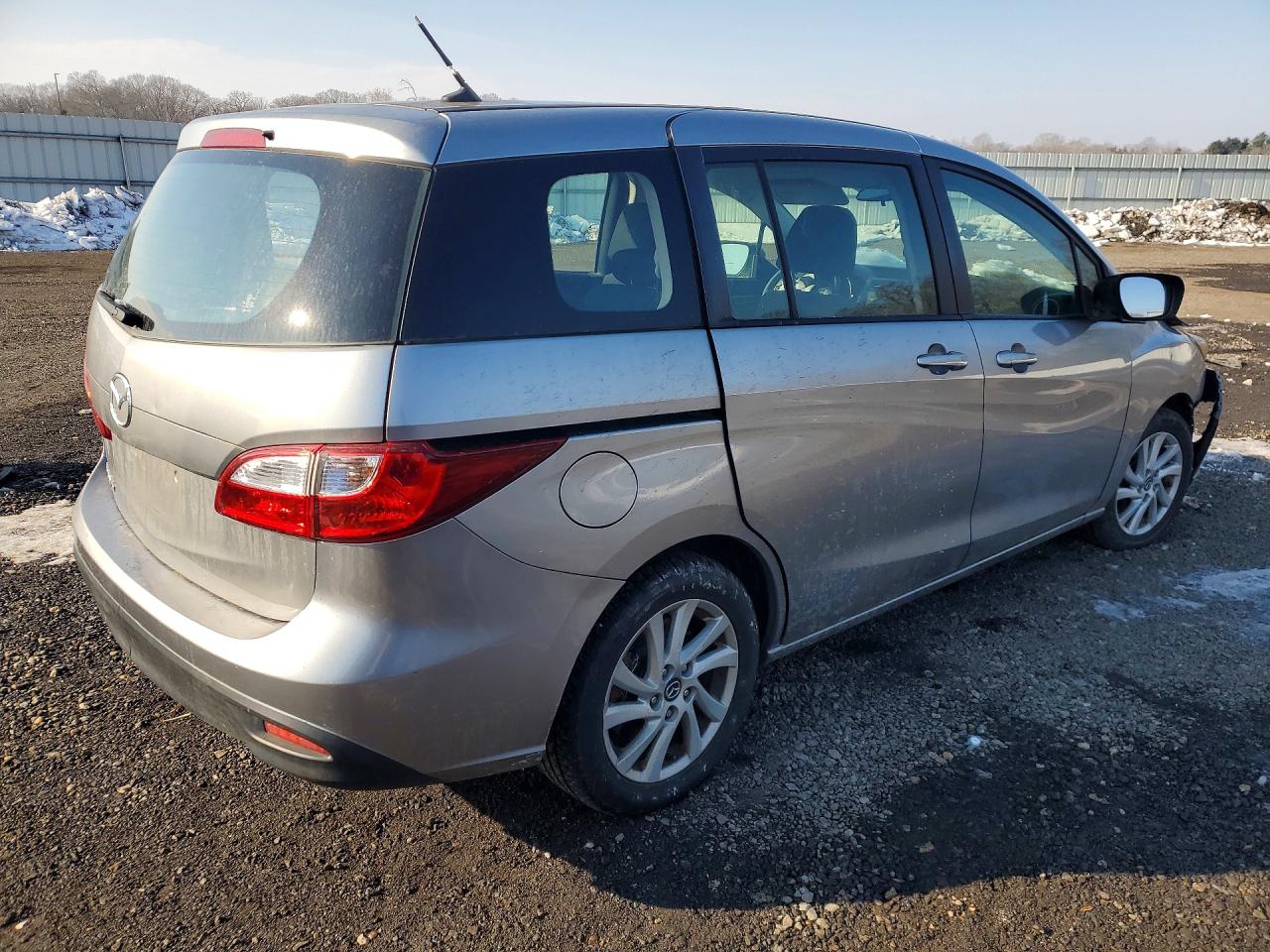 2013 Mazda 5 Silver vin: JM1CW2BL8D0158106