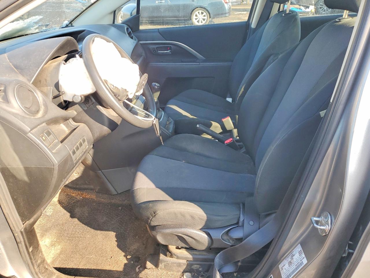2013 Mazda 5 Silver vin: JM1CW2BL8D0158106
