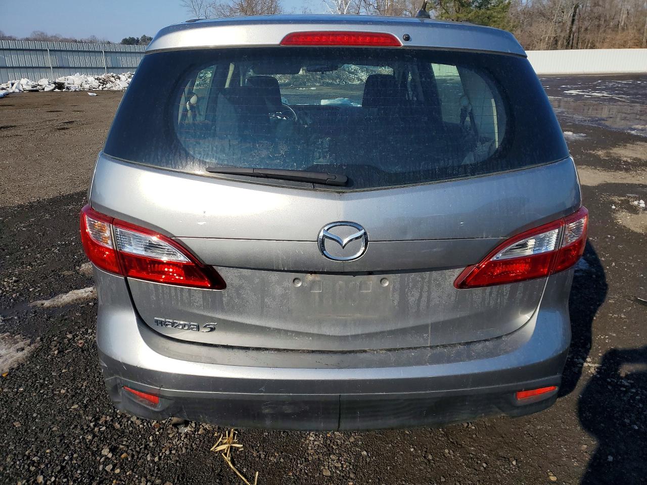 2013 Mazda 5 Silver vin: JM1CW2BL8D0158106