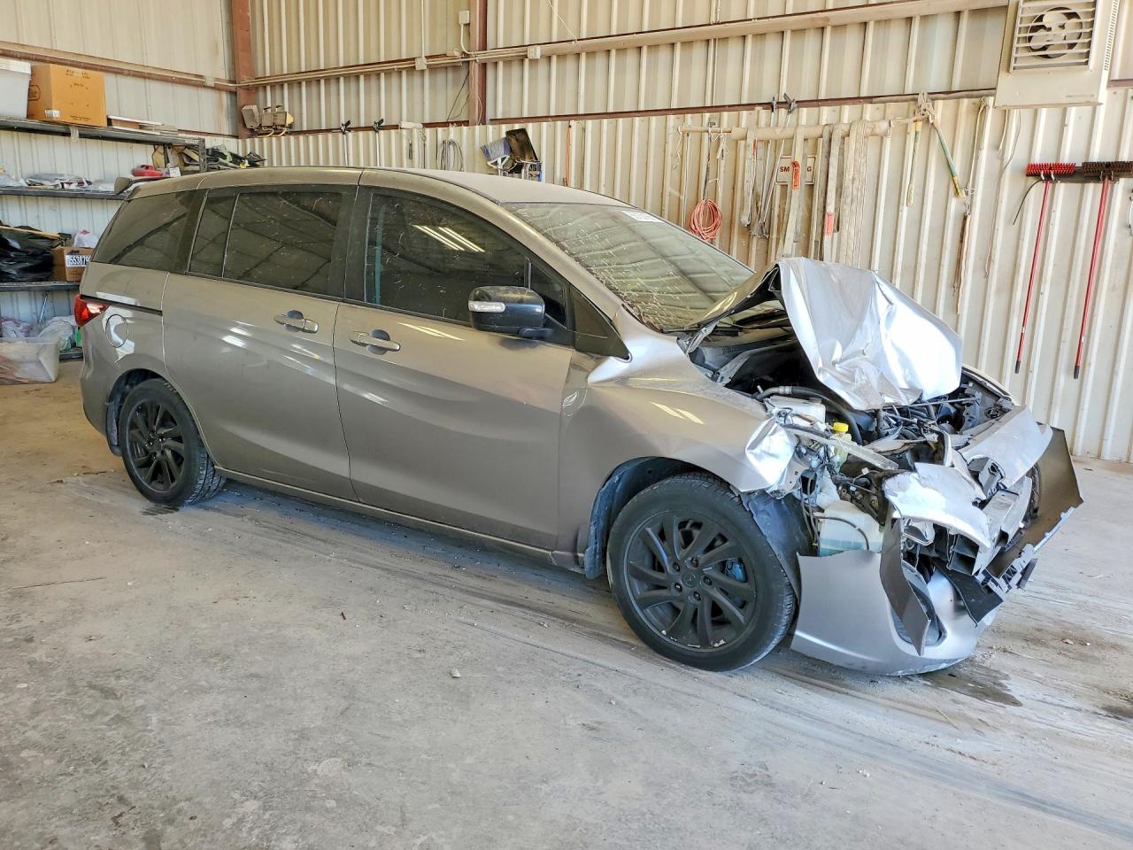 2014 Mazda 5 Sport Silver vin: JM1CW2BL8E0163713