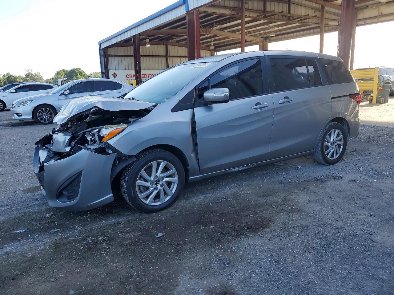 2014 Mazda 5 Sport Silver vin: JM1CW2BL8E0175957