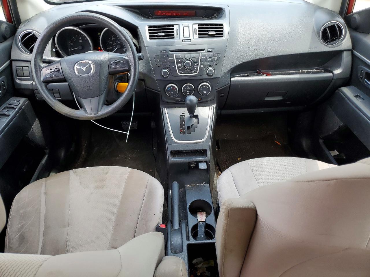 2015 Mazda 5 Sport Red vin: JM1CW2BL8F0190475