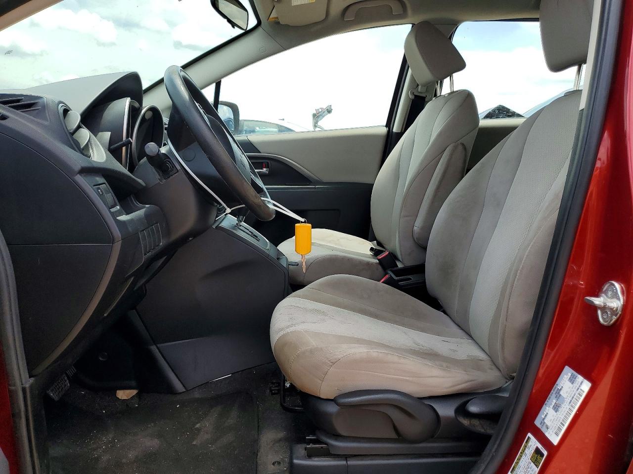 2015 Mazda 5 Sport Red vin: JM1CW2BL8F0190475