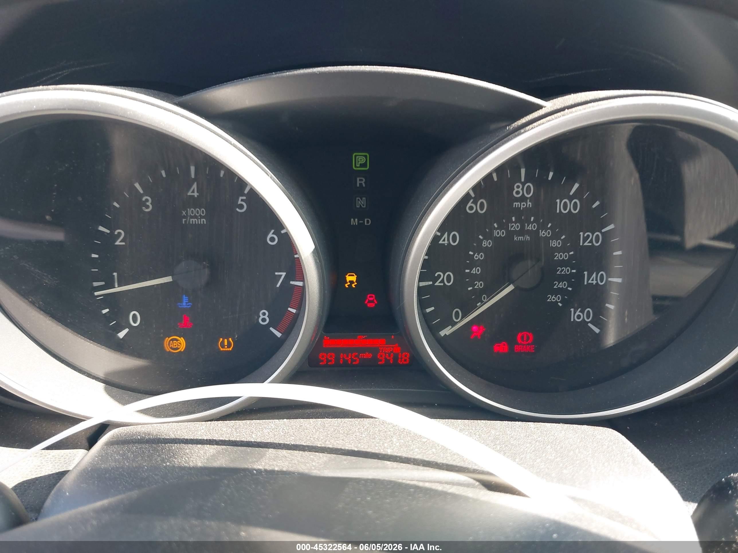 2012 Mazda Mazda5 Sport Gray vin: JM1CW2BL9C0111164