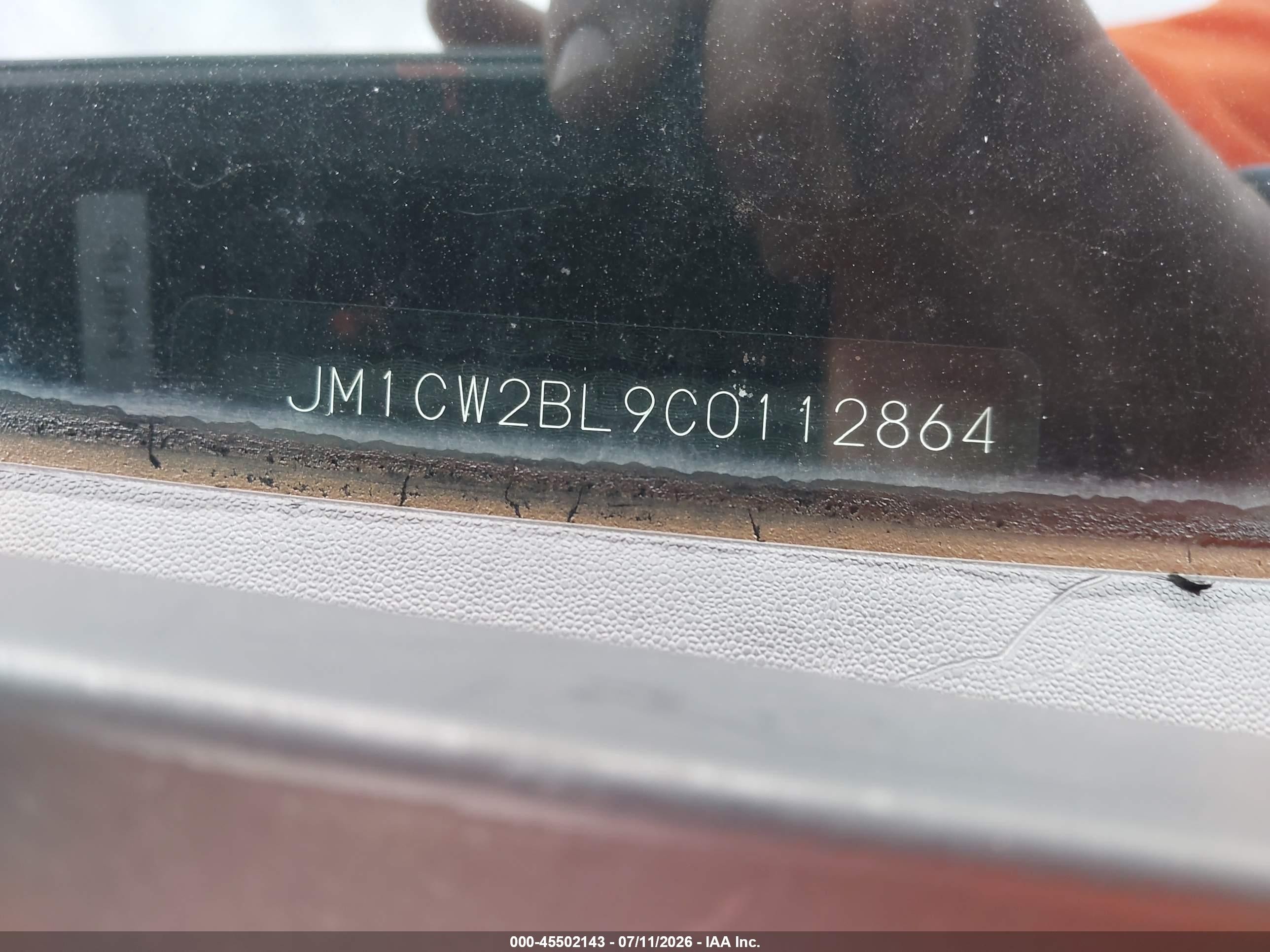 2012 Mazda Mazda5 Sport Красный vin: JM1CW2BL9C0112864