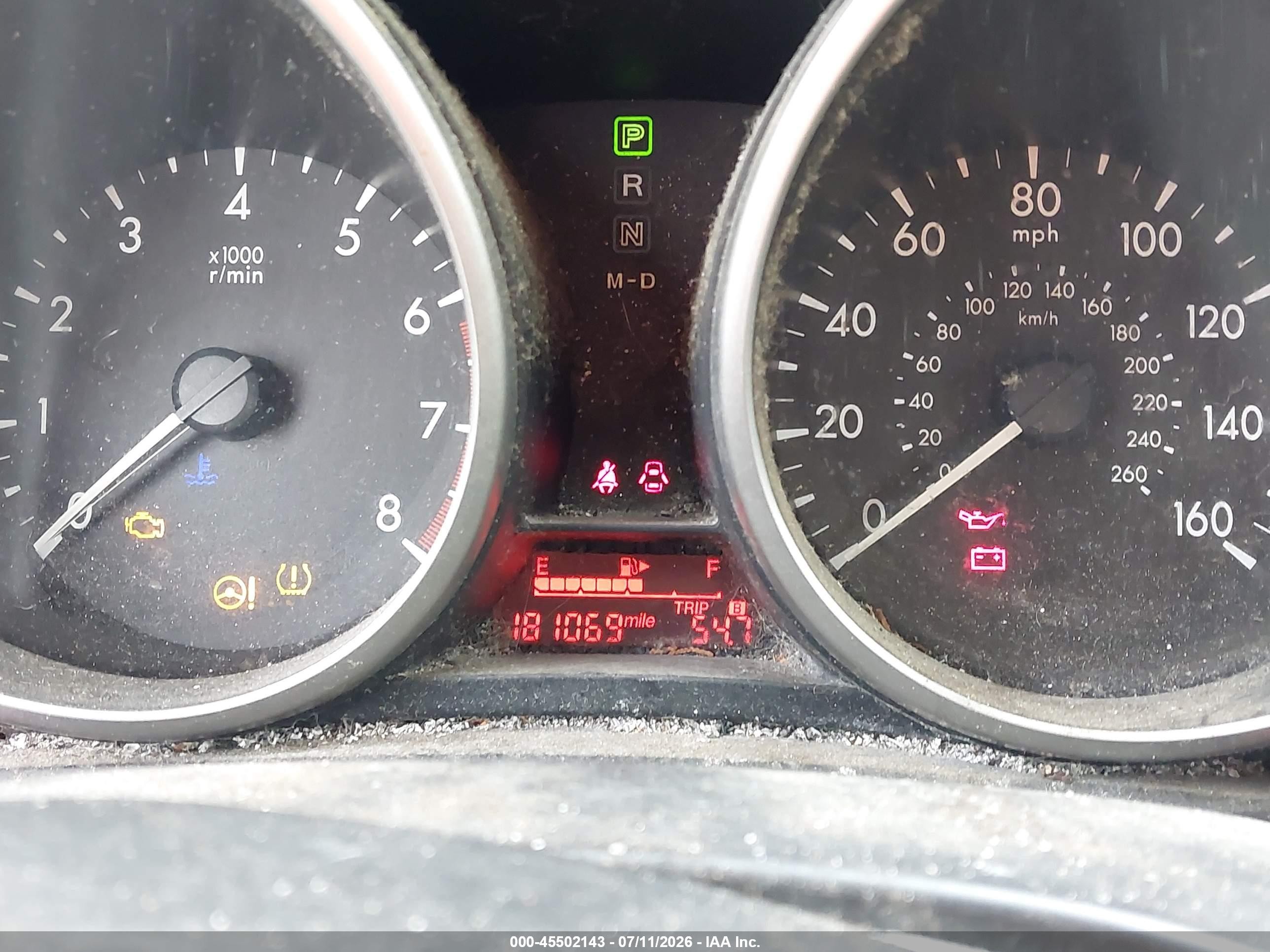 2012 Mazda Mazda5 Sport Красный vin: JM1CW2BL9C0112864