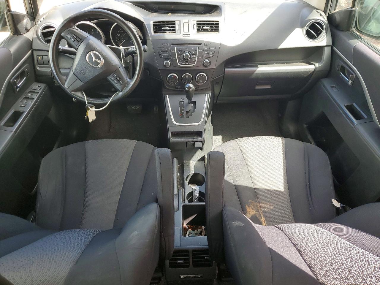 2012 Mazda 5 Silver vin: JM1CW2BL9C0115537