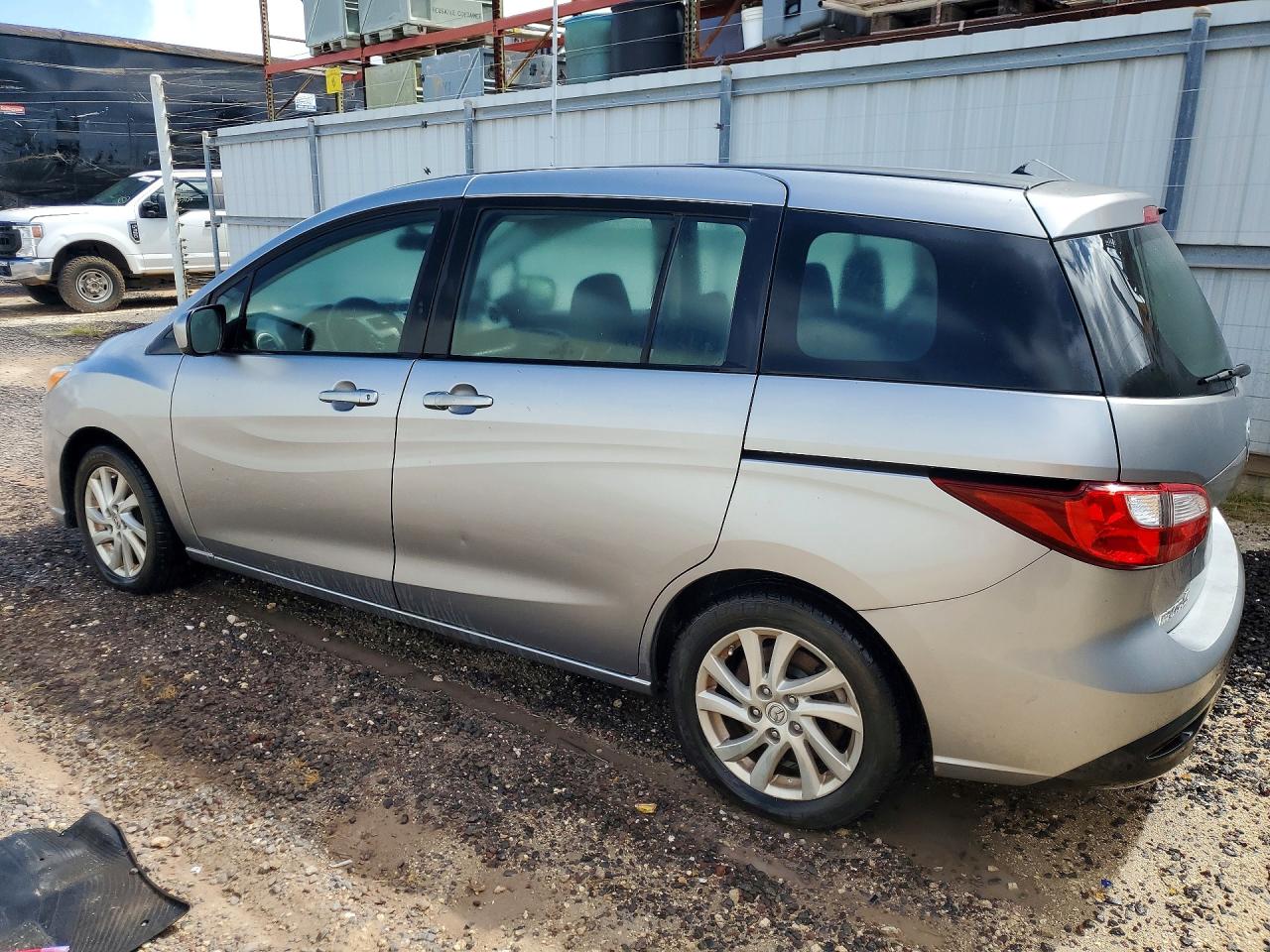 2012 Mazda 5 Silver vin: JM1CW2BL9C0115537
