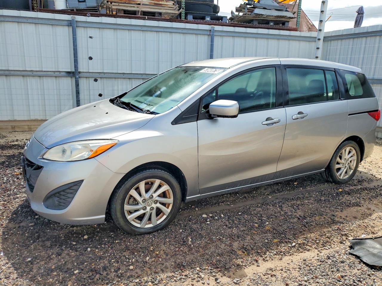 2012 Mazda 5 Серебряный vin: JM1CW2BL9C0115537