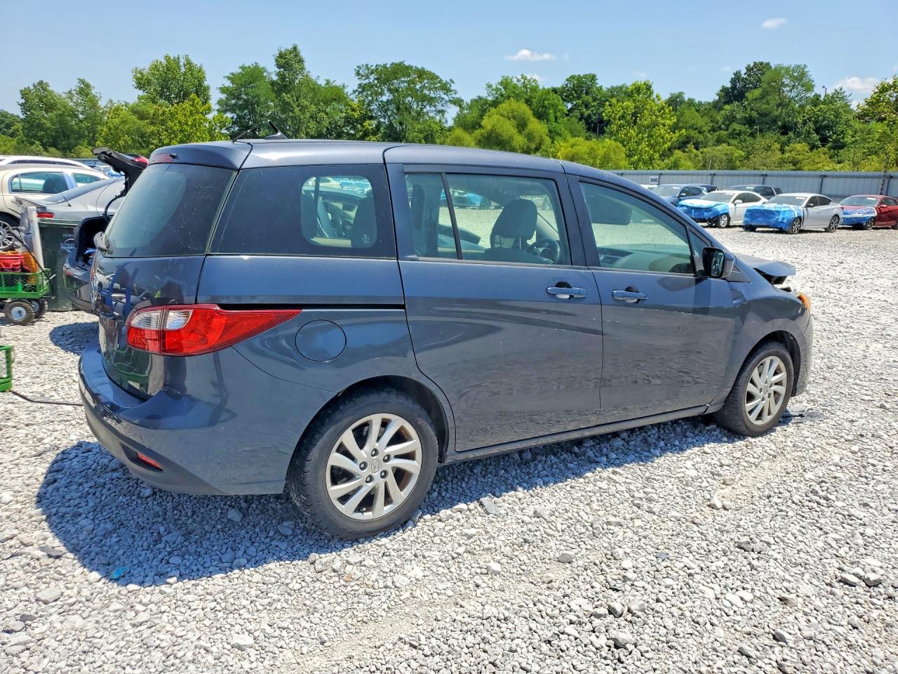 2012 Mazda 5 Gray vin: JM1CW2BL9C0135948