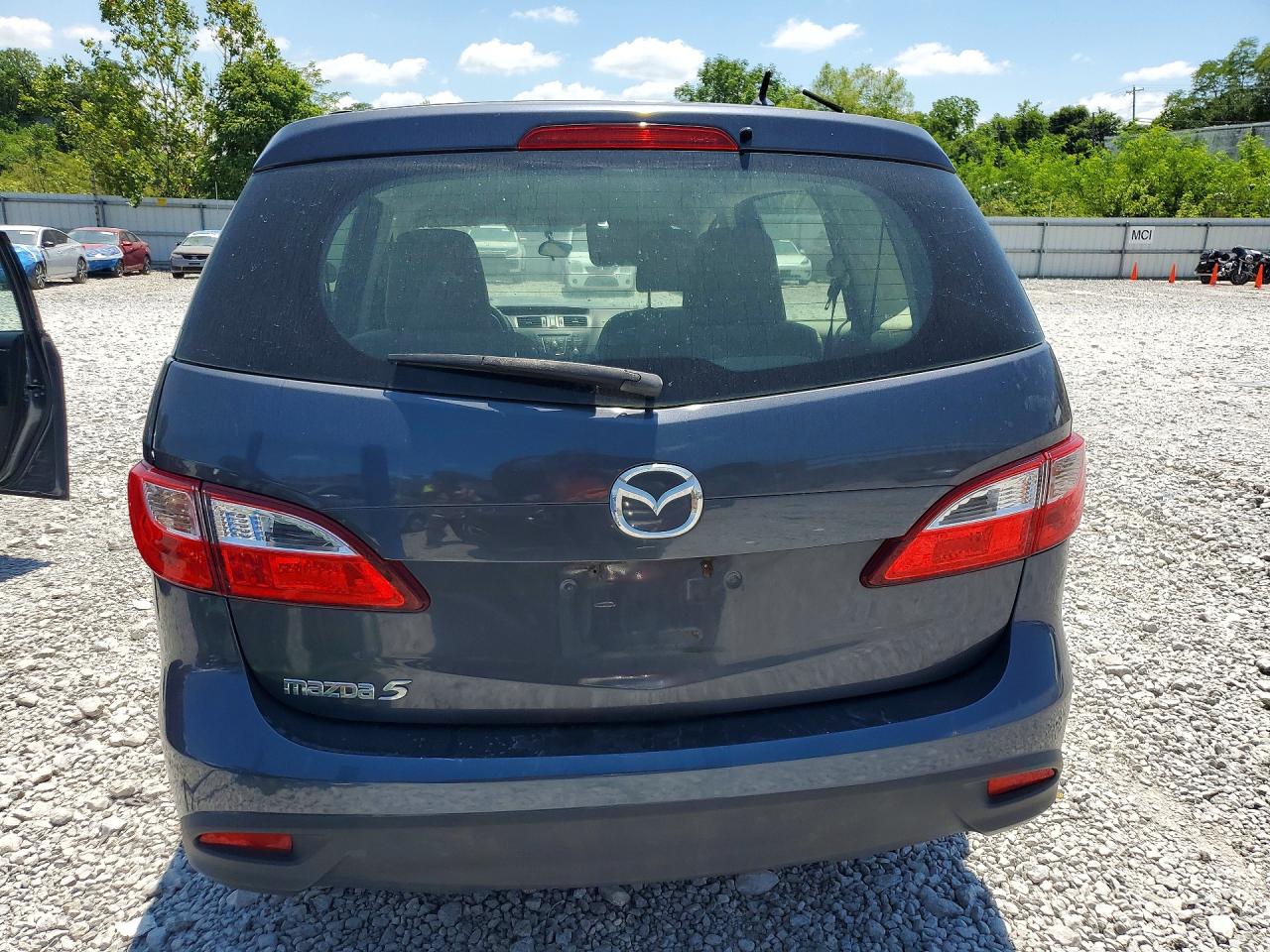 2012 Mazda 5 Gray vin: JM1CW2BL9C0135948