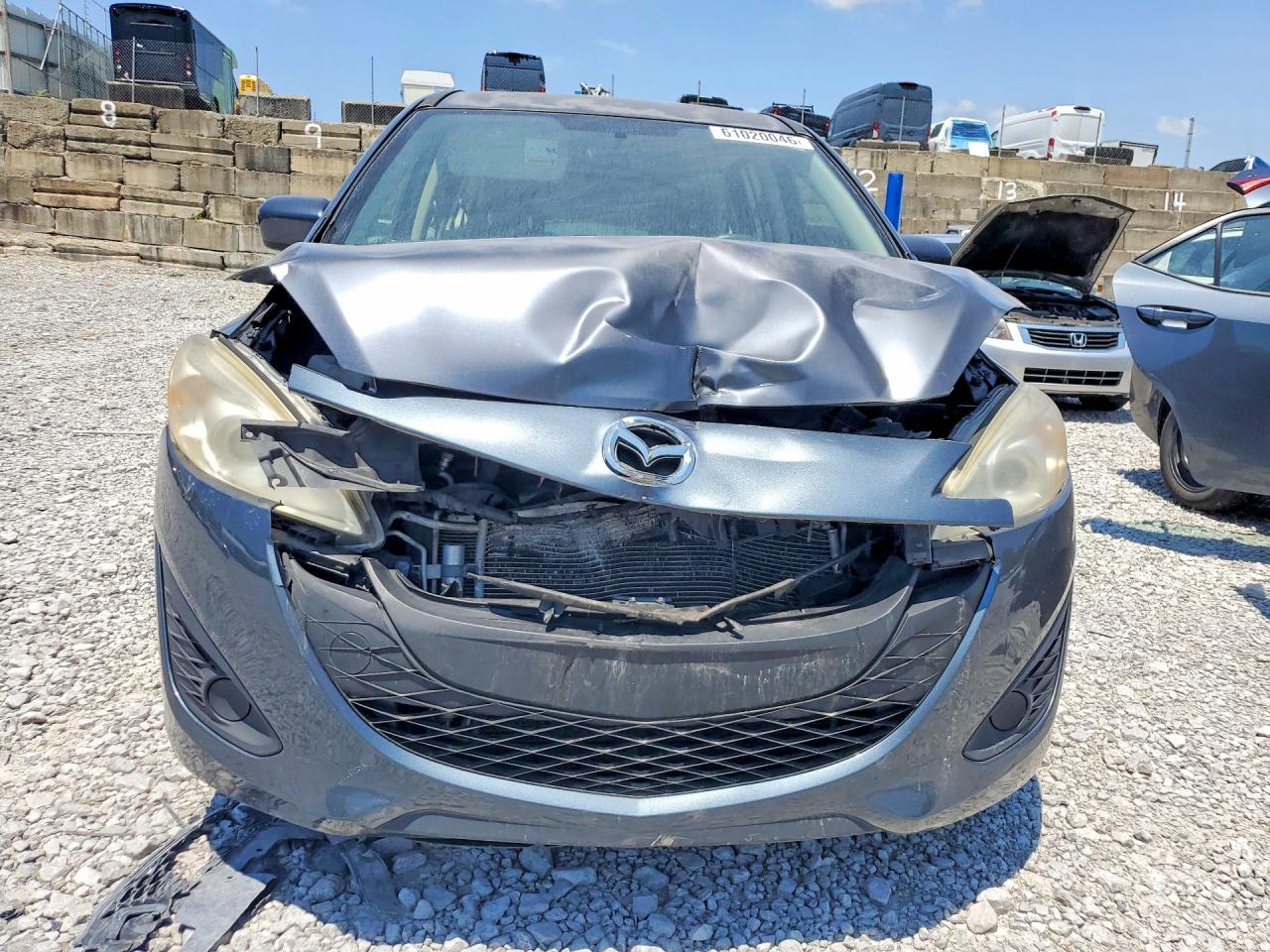 2012 Mazda 5 Gray vin: JM1CW2BL9C0135948