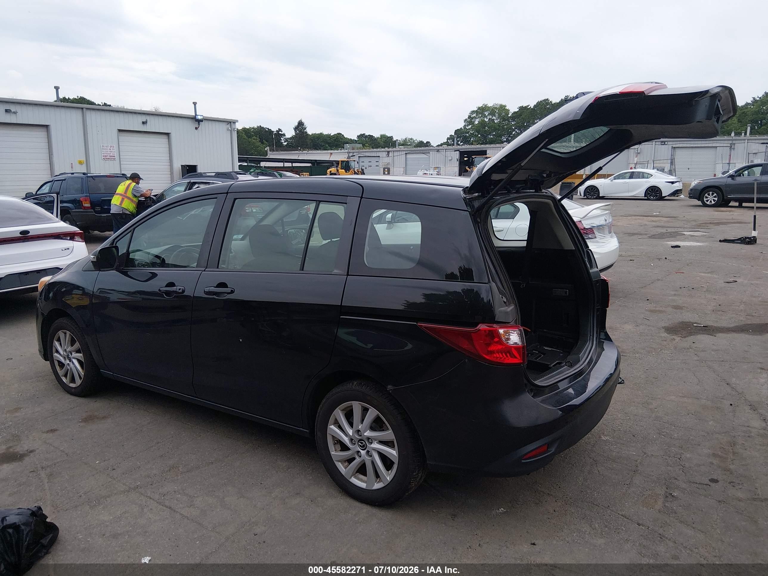 2013 Mazda Mazda5 Sport Black vin: JM1CW2BL9D0145591