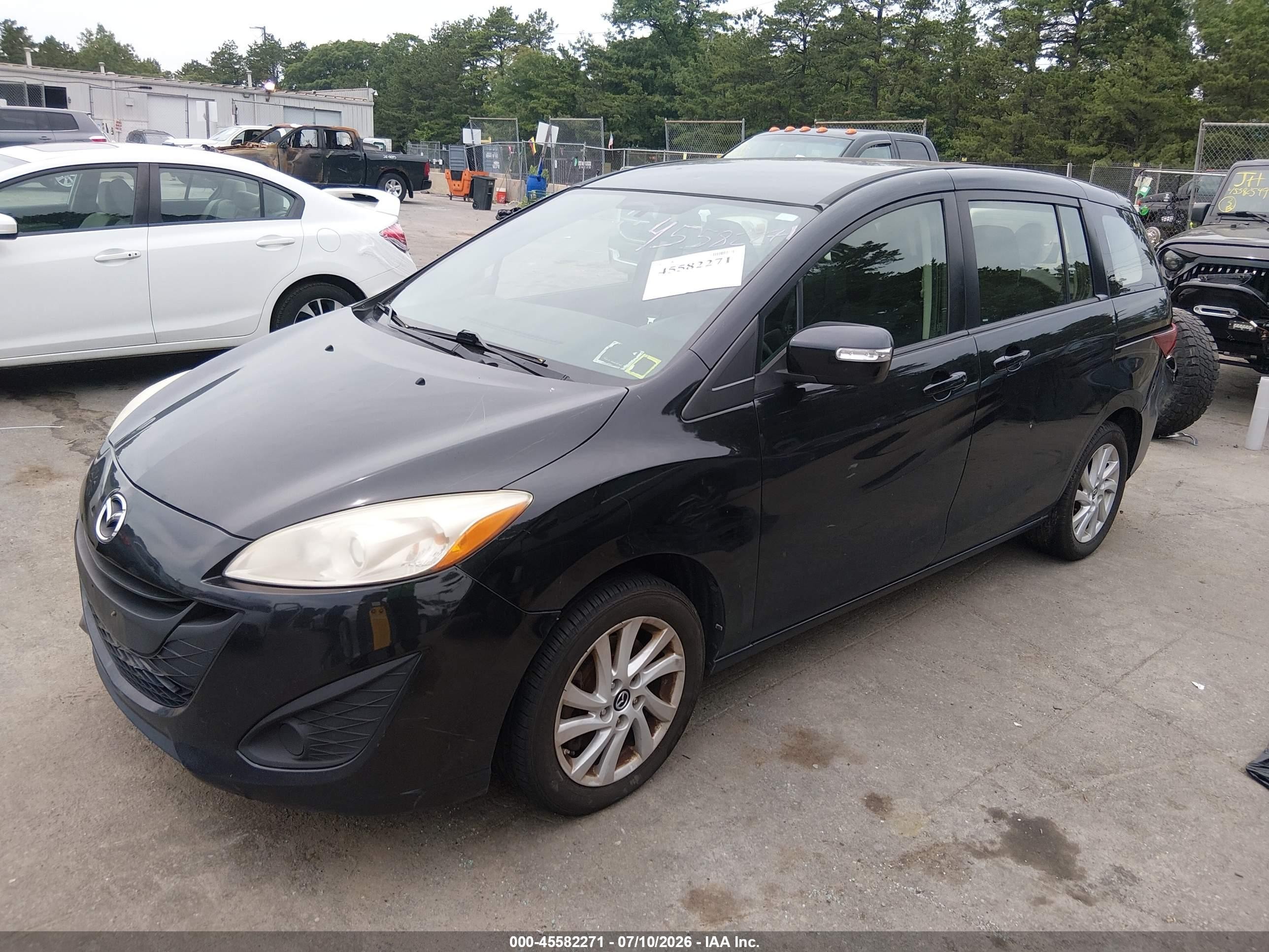 2013 Mazda Mazda5 Sport Black vin: JM1CW2BL9D0145591