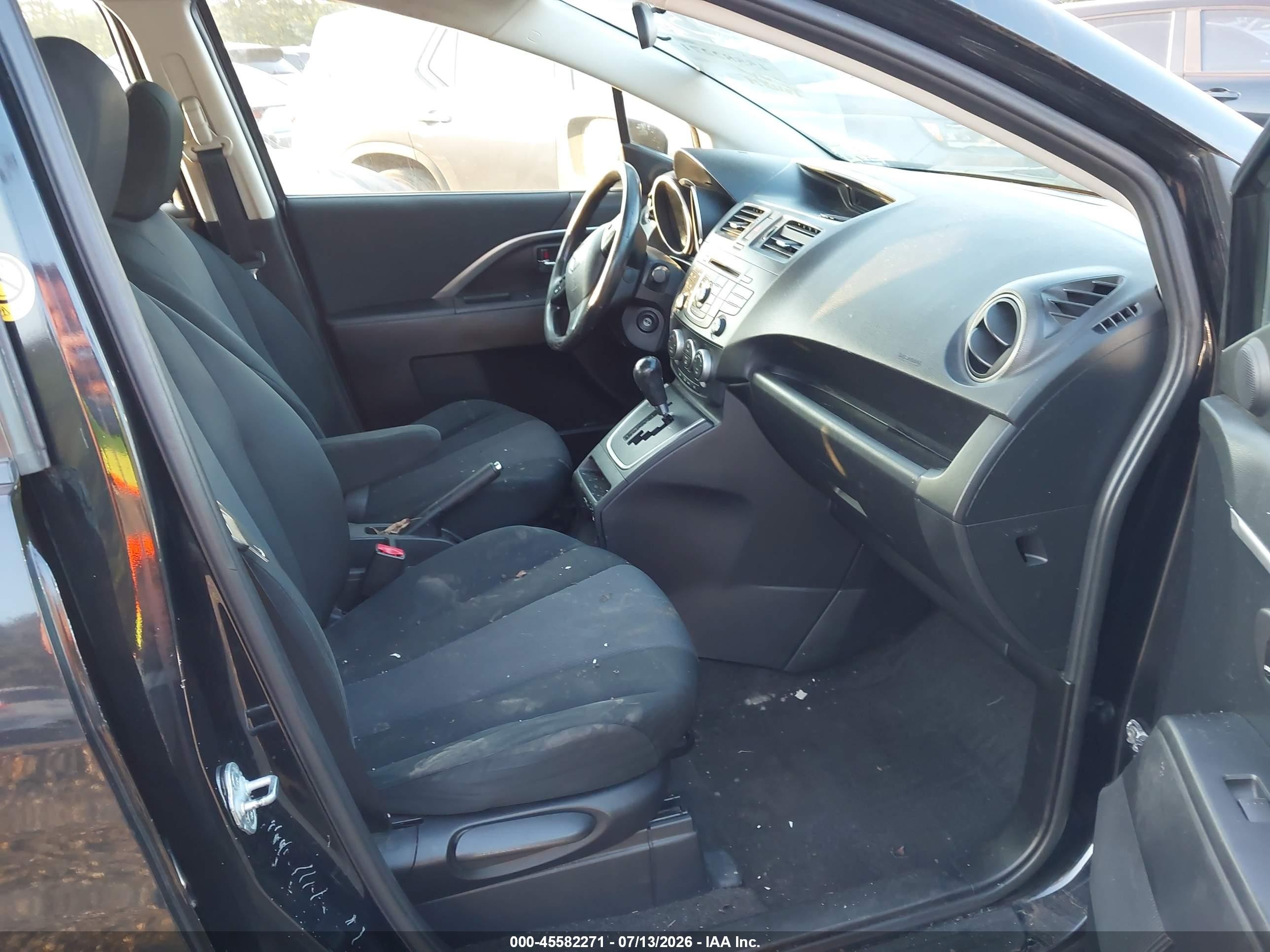 2013 Mazda Mazda5 Sport Black vin: JM1CW2BL9D0145591