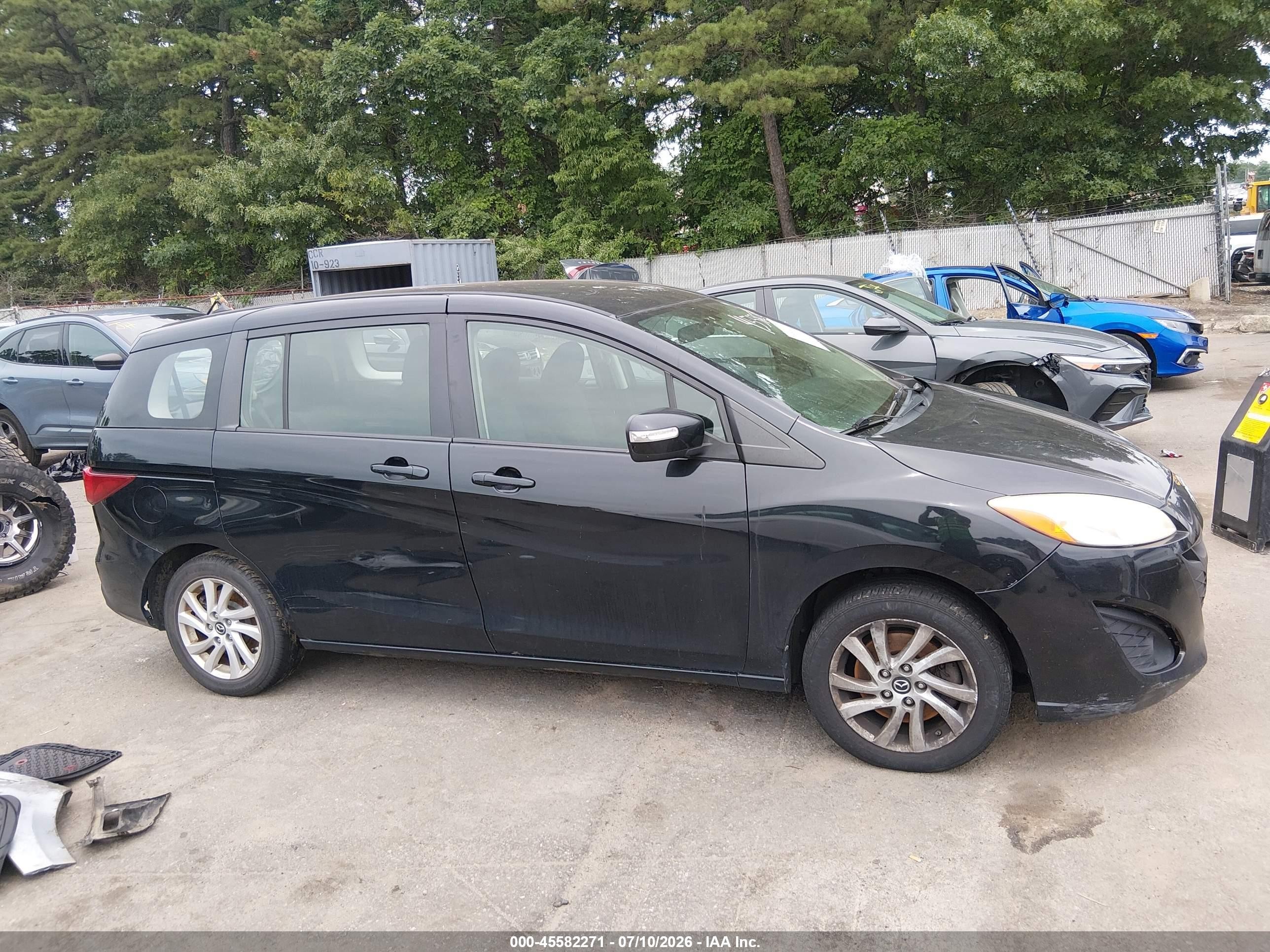 2013 Mazda Mazda5 Sport Black vin: JM1CW2BL9D0145591