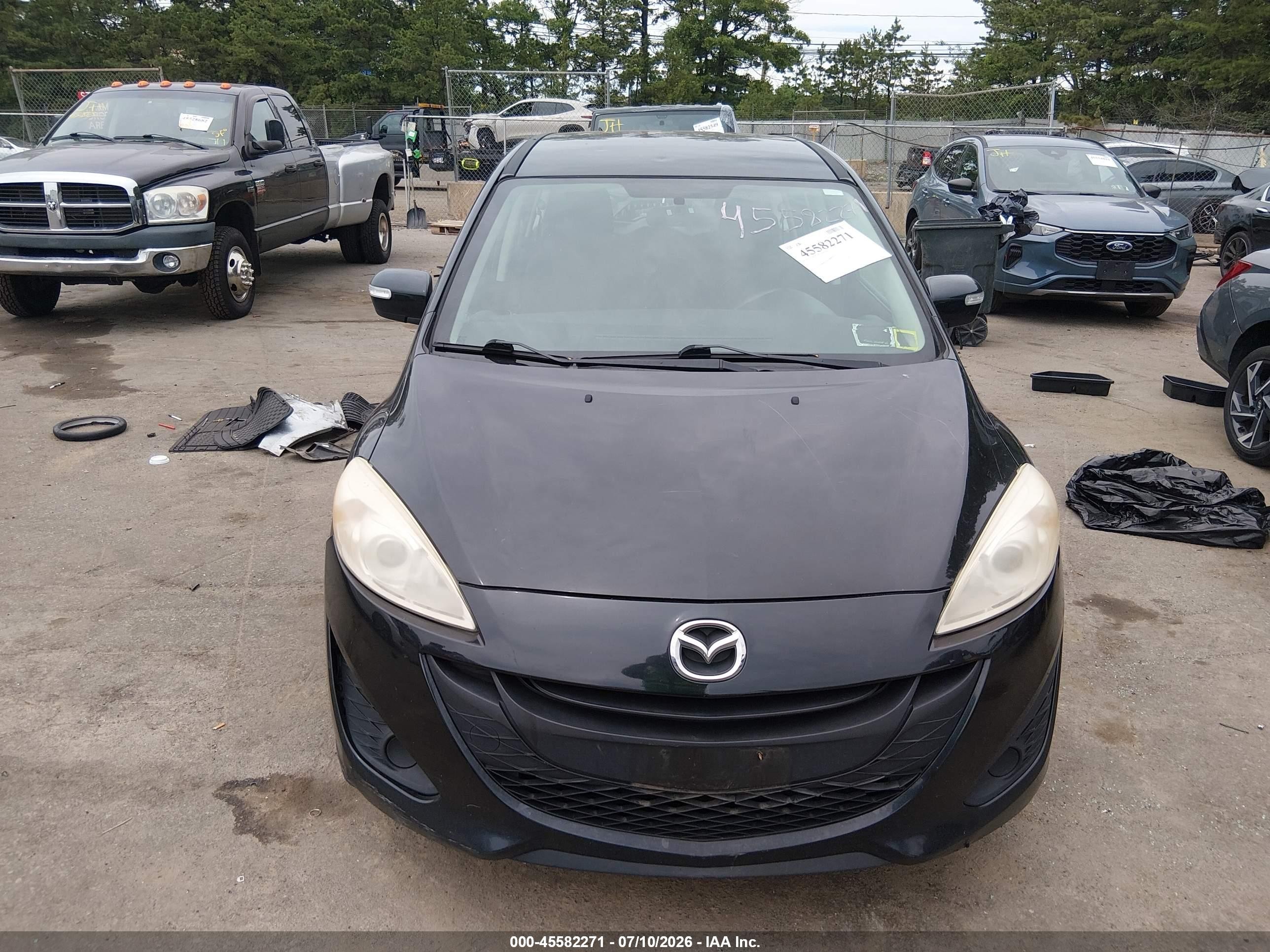 2013 Mazda Mazda5 Sport Black vin: JM1CW2BL9D0145591