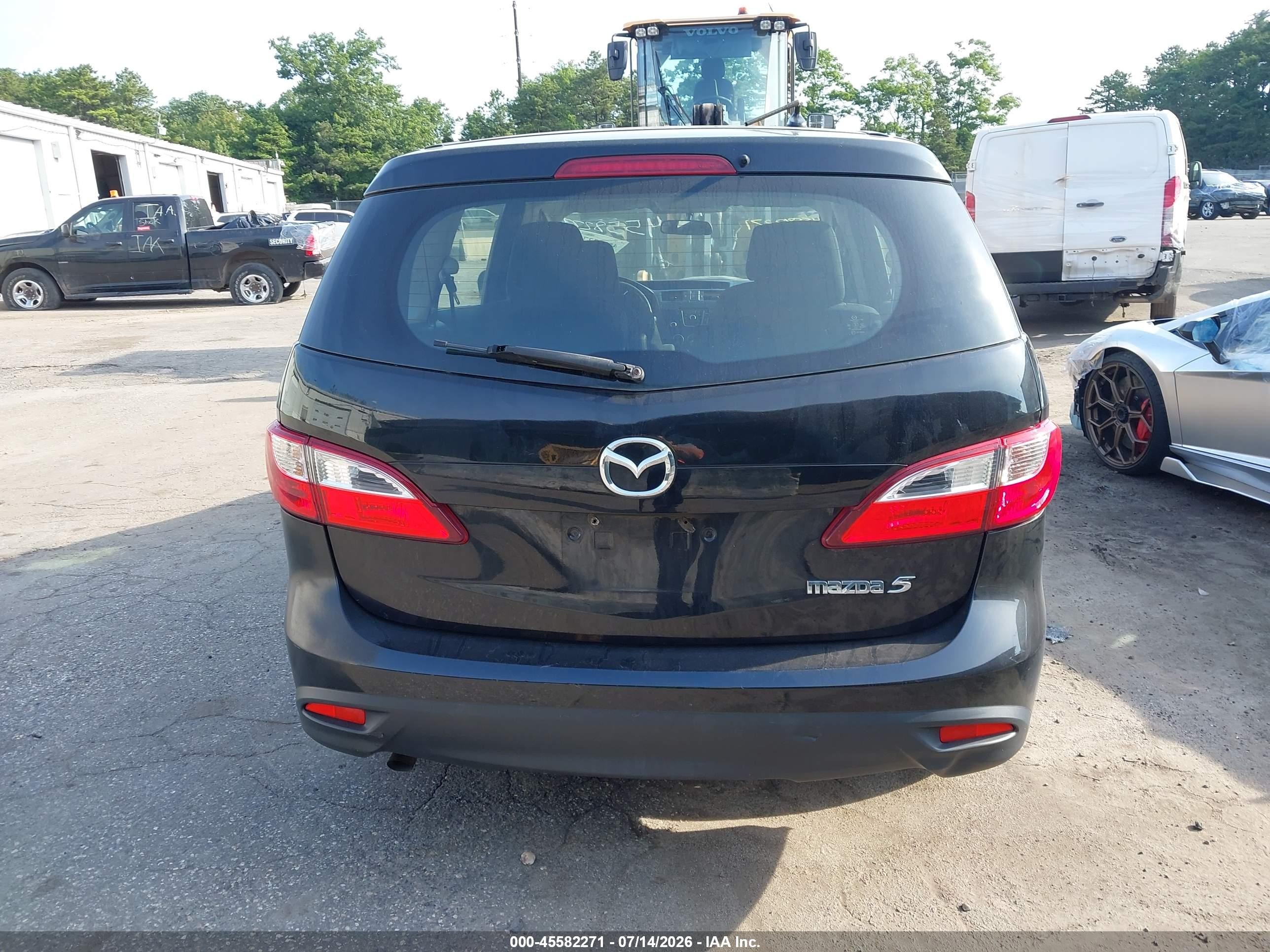 2013 Mazda Mazda5 Sport Black vin: JM1CW2BL9D0145591