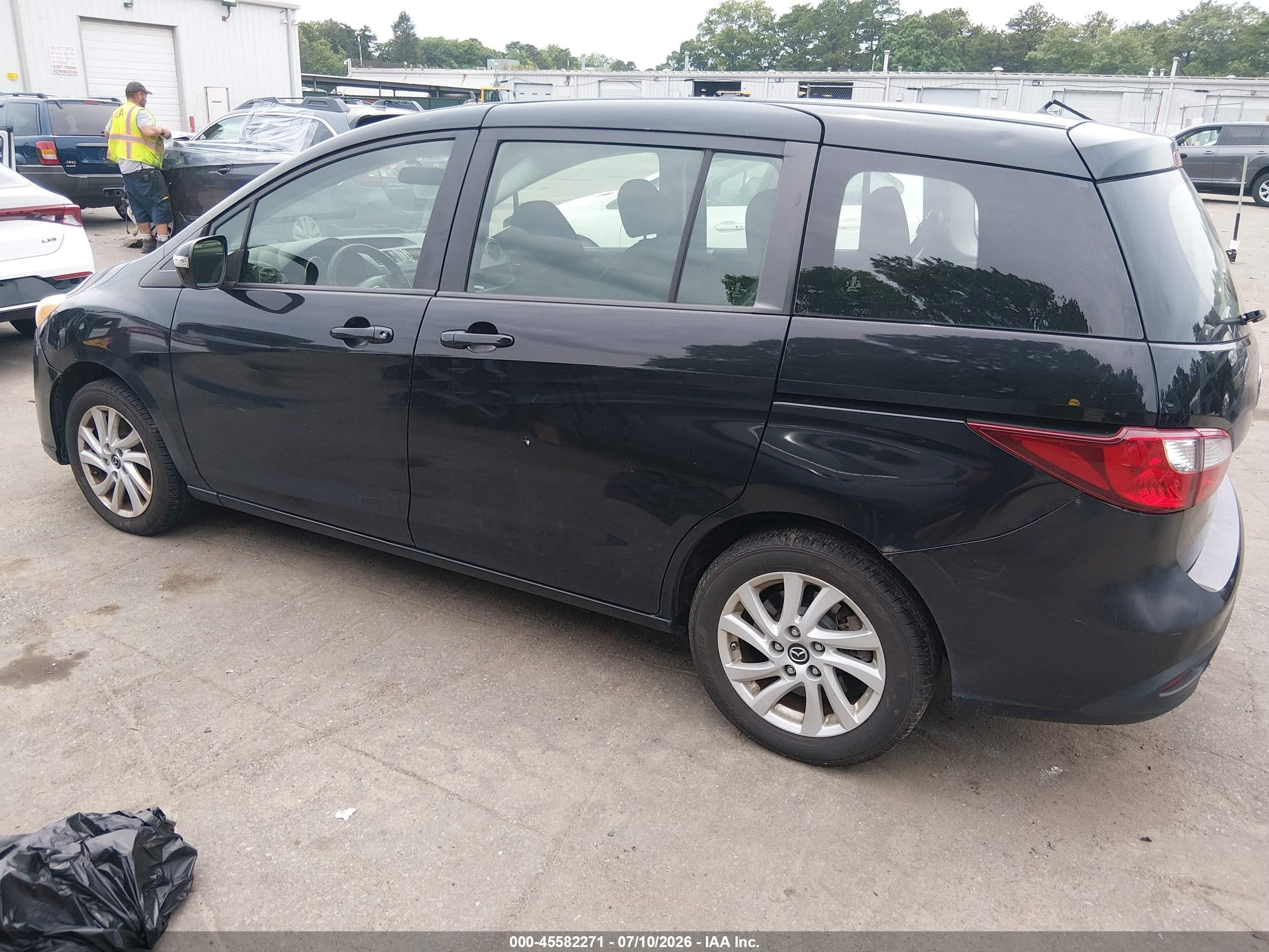 2013 Mazda Mazda5 Sport Black vin: JM1CW2BL9D0145591