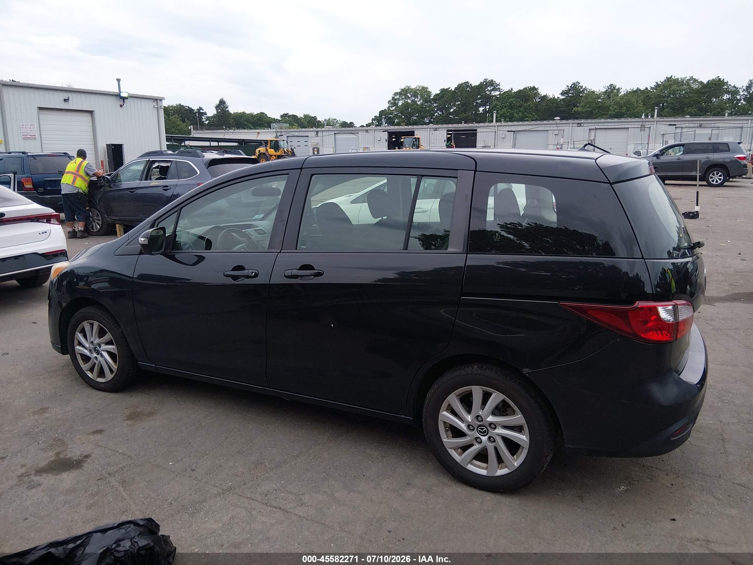 2013 Mazda Mazda5 Sport Black vin: JM1CW2BL9D0145591