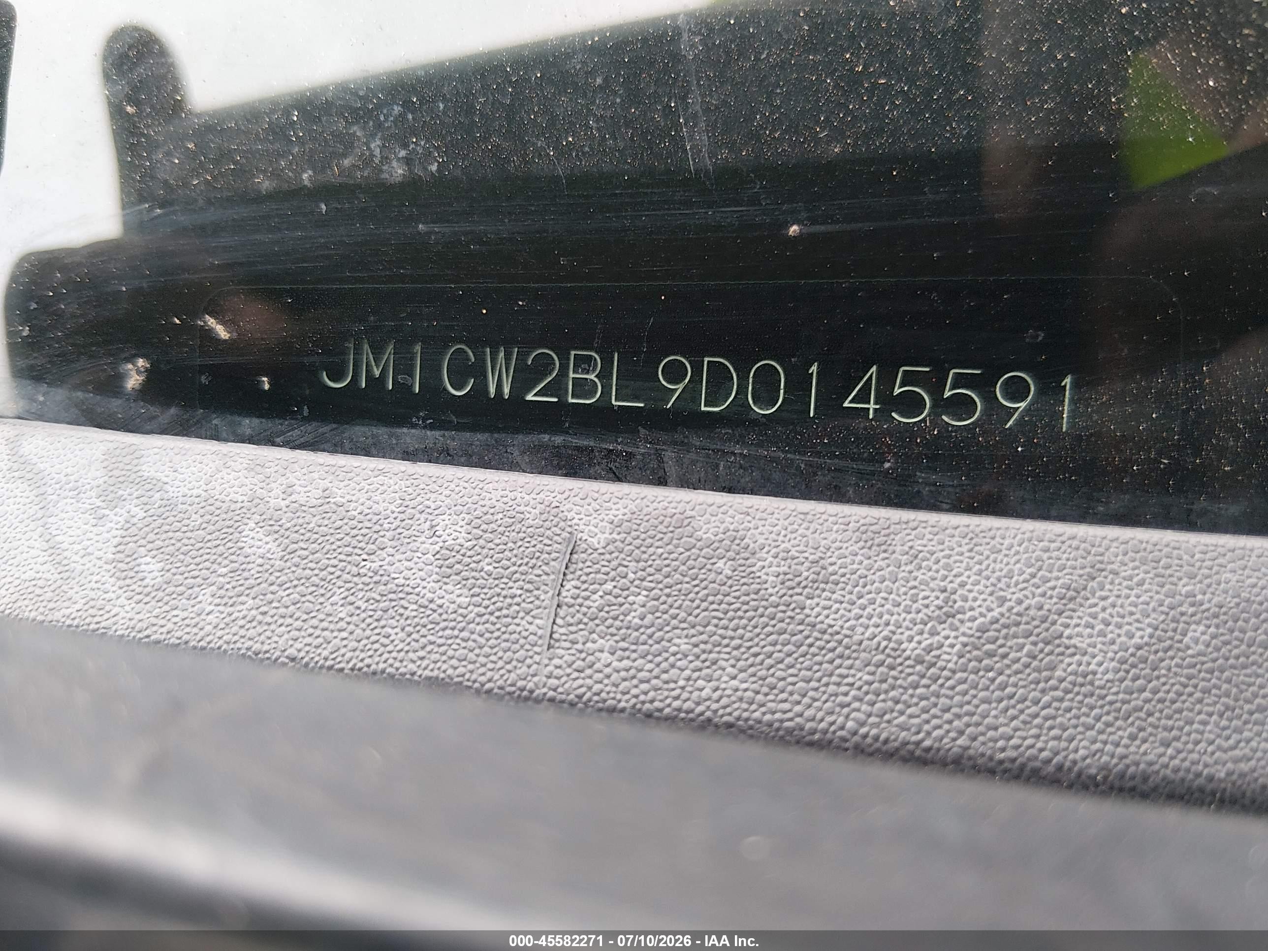 2013 Mazda Mazda5 Sport Black vin: JM1CW2BL9D0145591