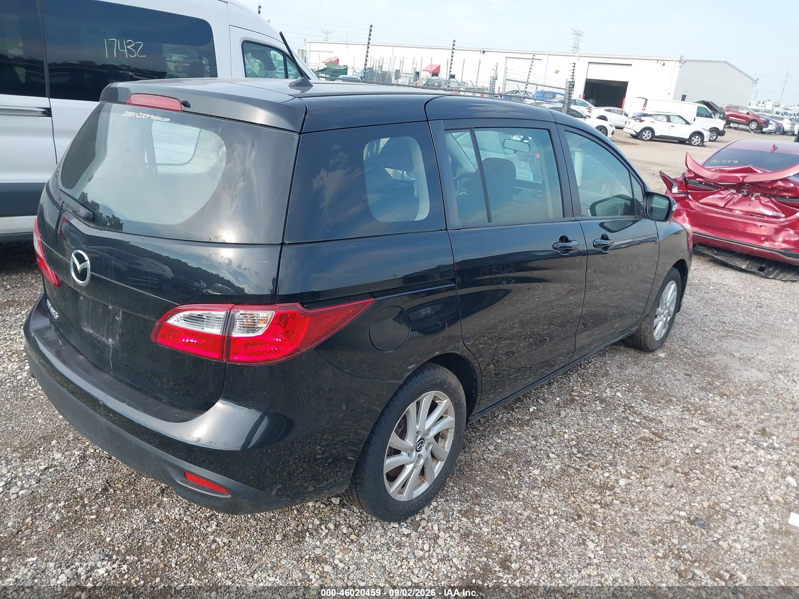 2013 Mazda Mazda5 Sport Black vin: JM1CW2BL9D0147695