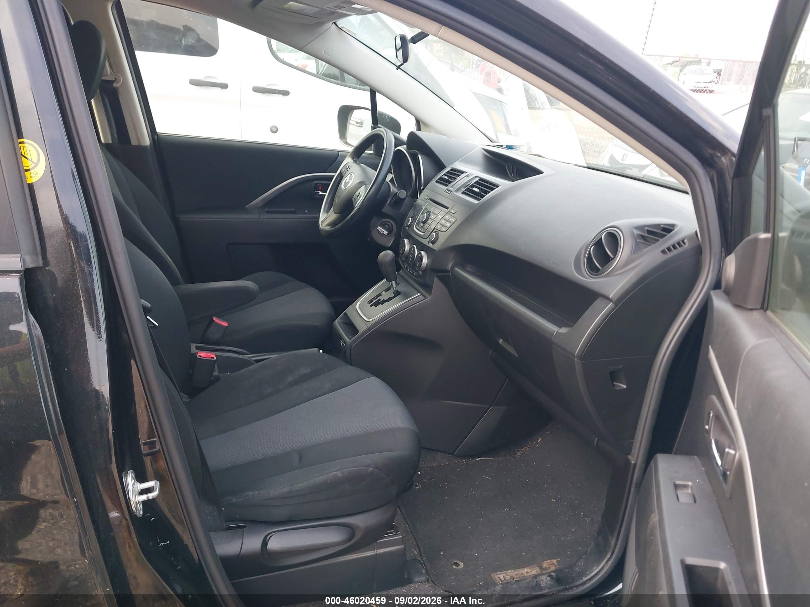 2013 Mazda Mazda5 Sport Black vin: JM1CW2BL9D0147695