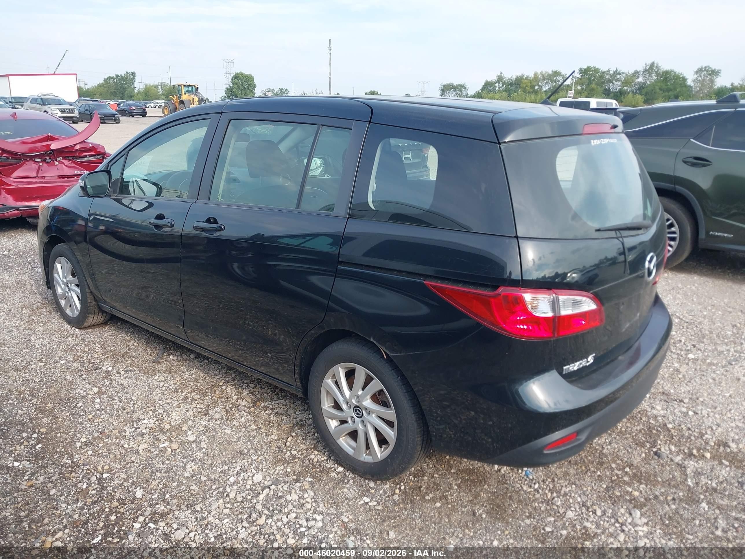 2013 Mazda Mazda5 Sport Black vin: JM1CW2BL9D0147695