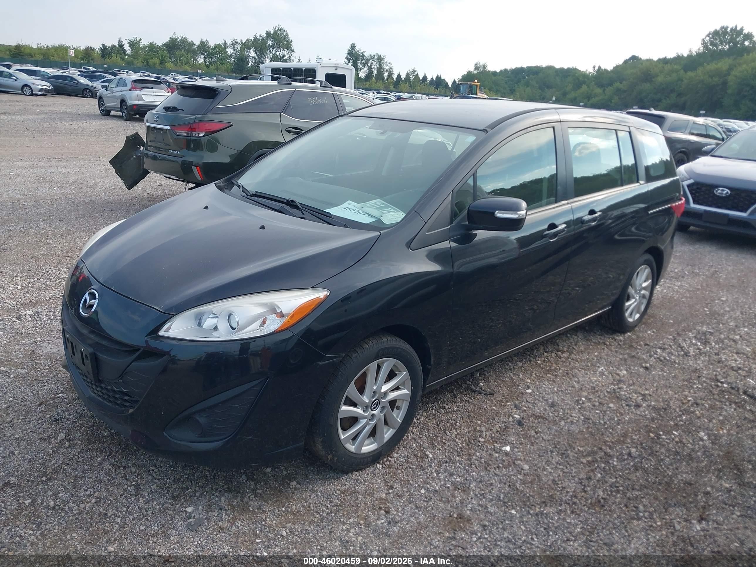 2013 Mazda Mazda5 Sport Black vin: JM1CW2BL9D0147695