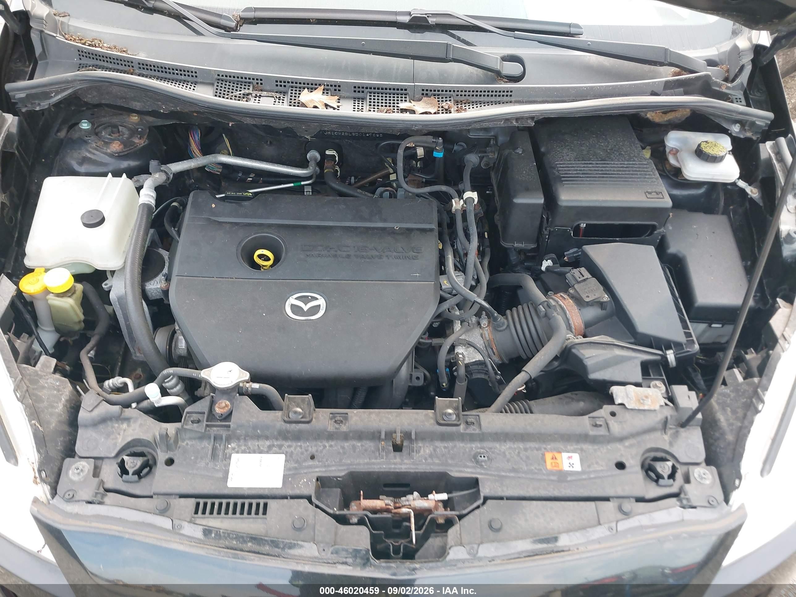 2013 Mazda Mazda5 Sport Black vin: JM1CW2BL9D0147695