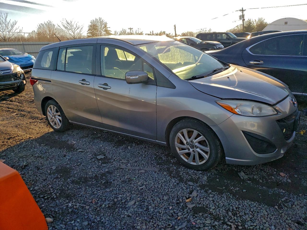 2013 Mazda 5 Серый vin: JM1CW2BL9D0150015